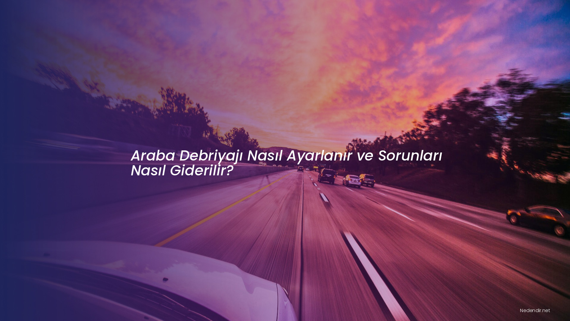 Araba Debriyajı Nasıl Ayarlanır ve Sorunları Nasıl Giderilir? Araba Debriyajı Nasıl Ayarlanır ve Sorunları Nasıl Giderilir?