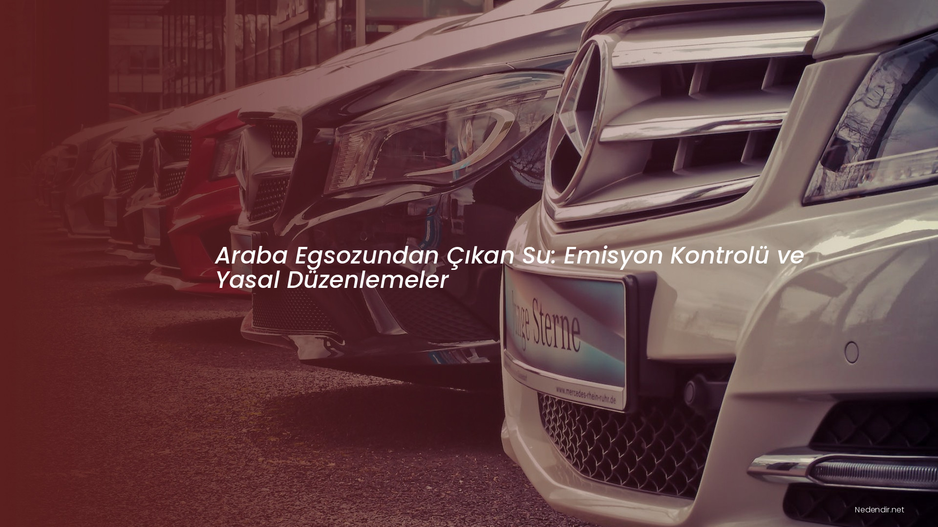 Araba Egsozundan Çıkan Su: Emisyon Kontrolü ve Yasal Düzenlemeler