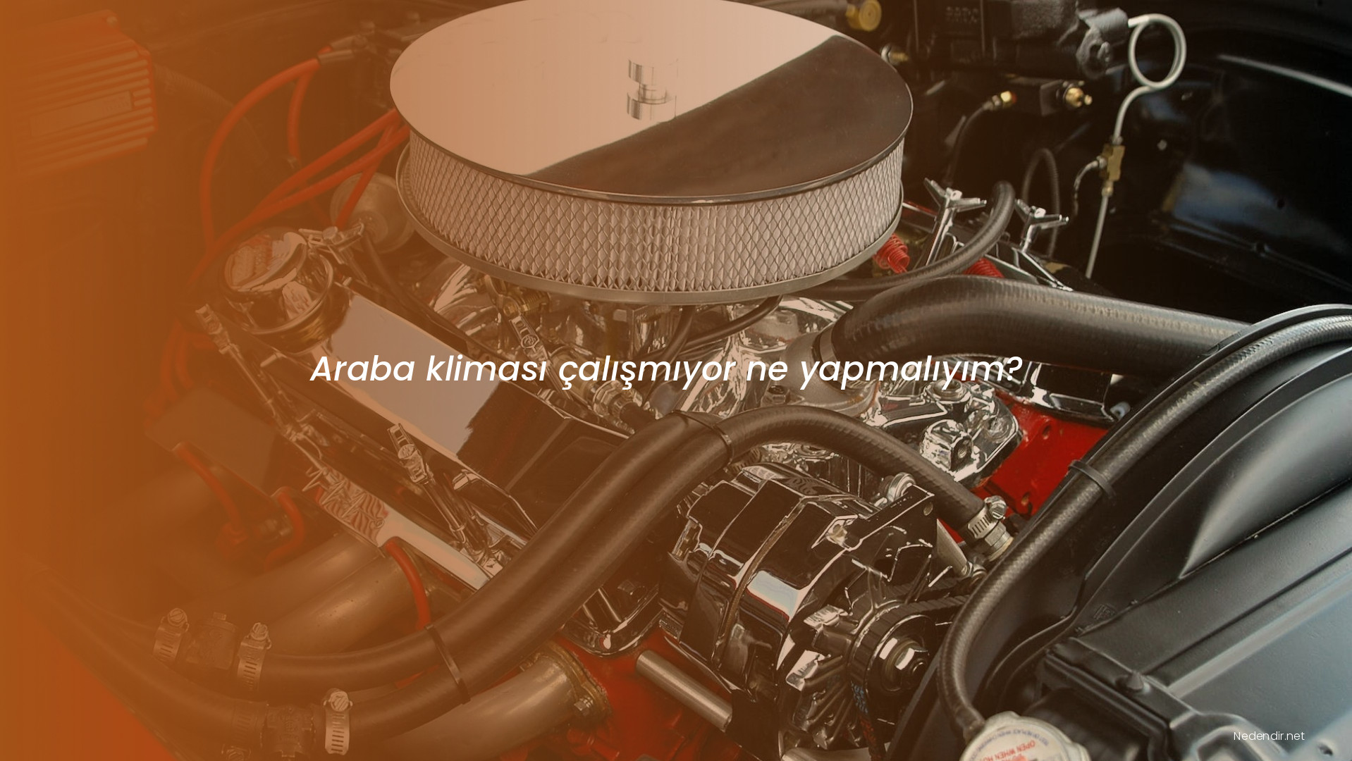 Araba kliması çalışmıyor ne yapmalıyım?