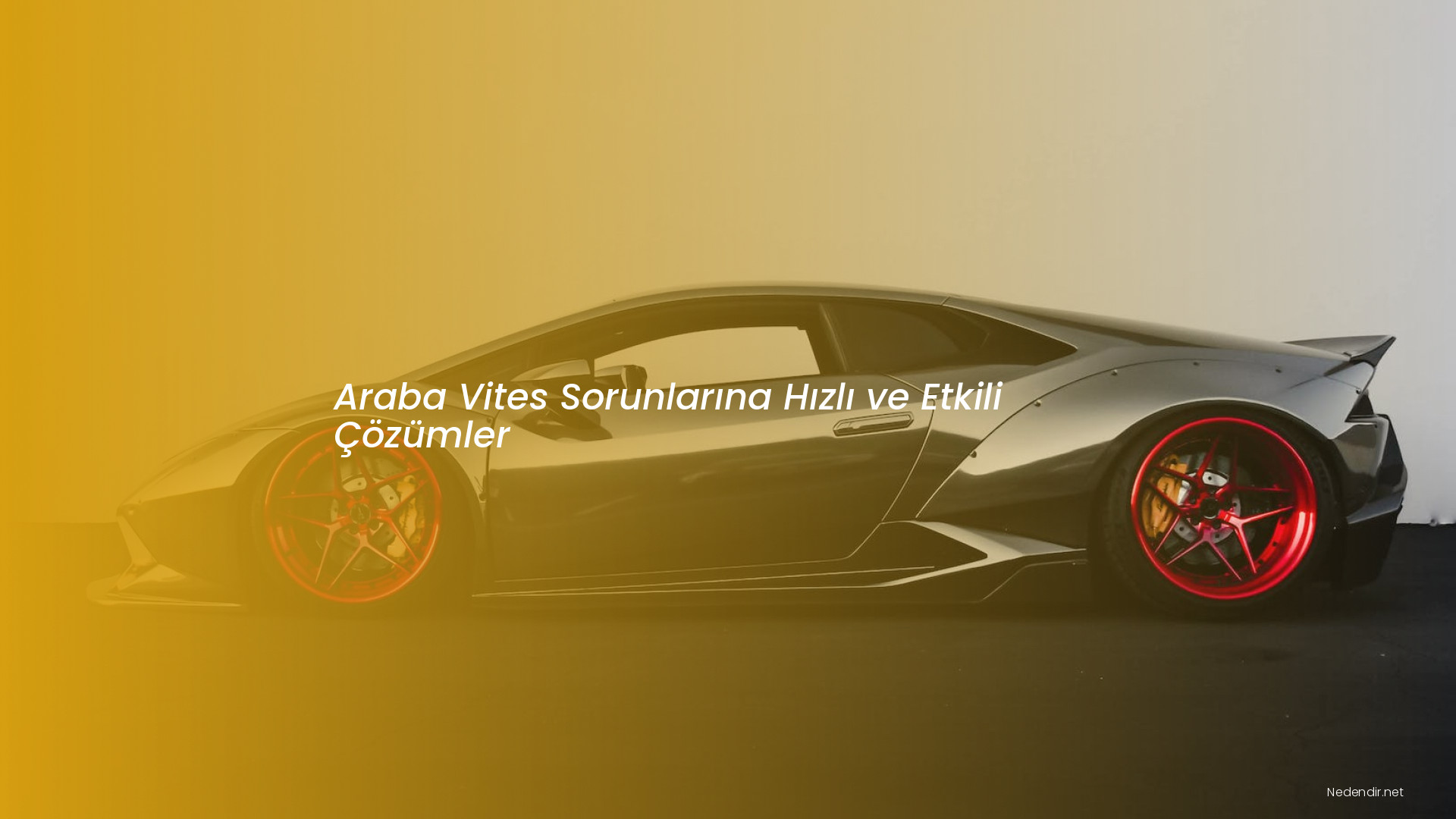 Araba Vites Sorunlarına Hızlı ve Etkili Çözümler