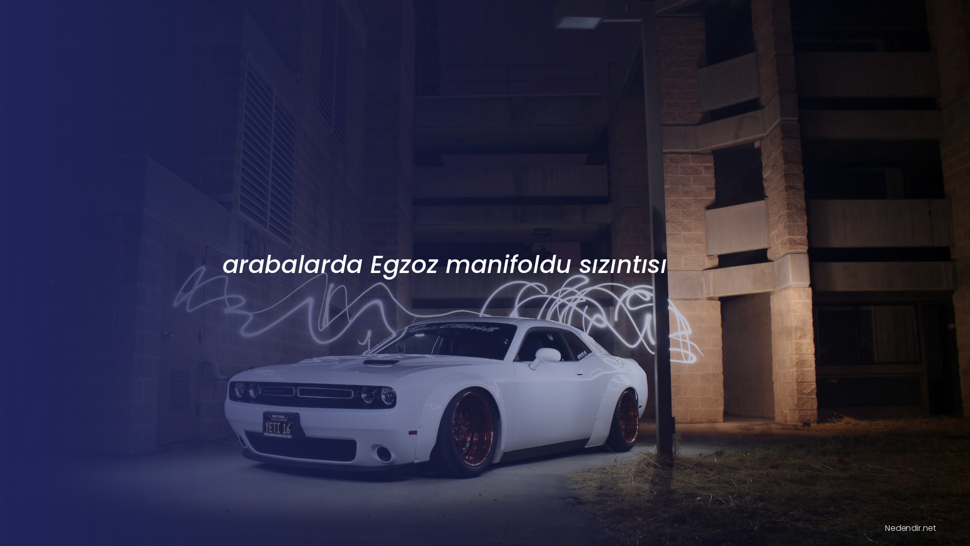 arabalarda Egzoz manifoldu sızıntısı