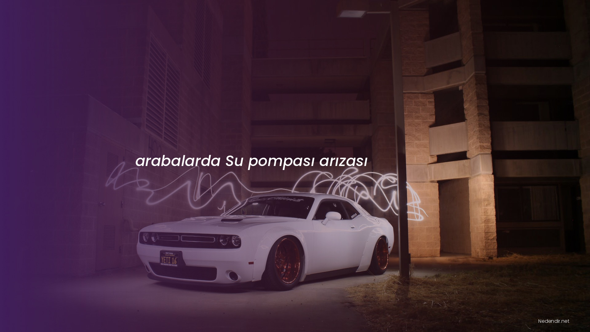 arabalarda Su pompası arızası
