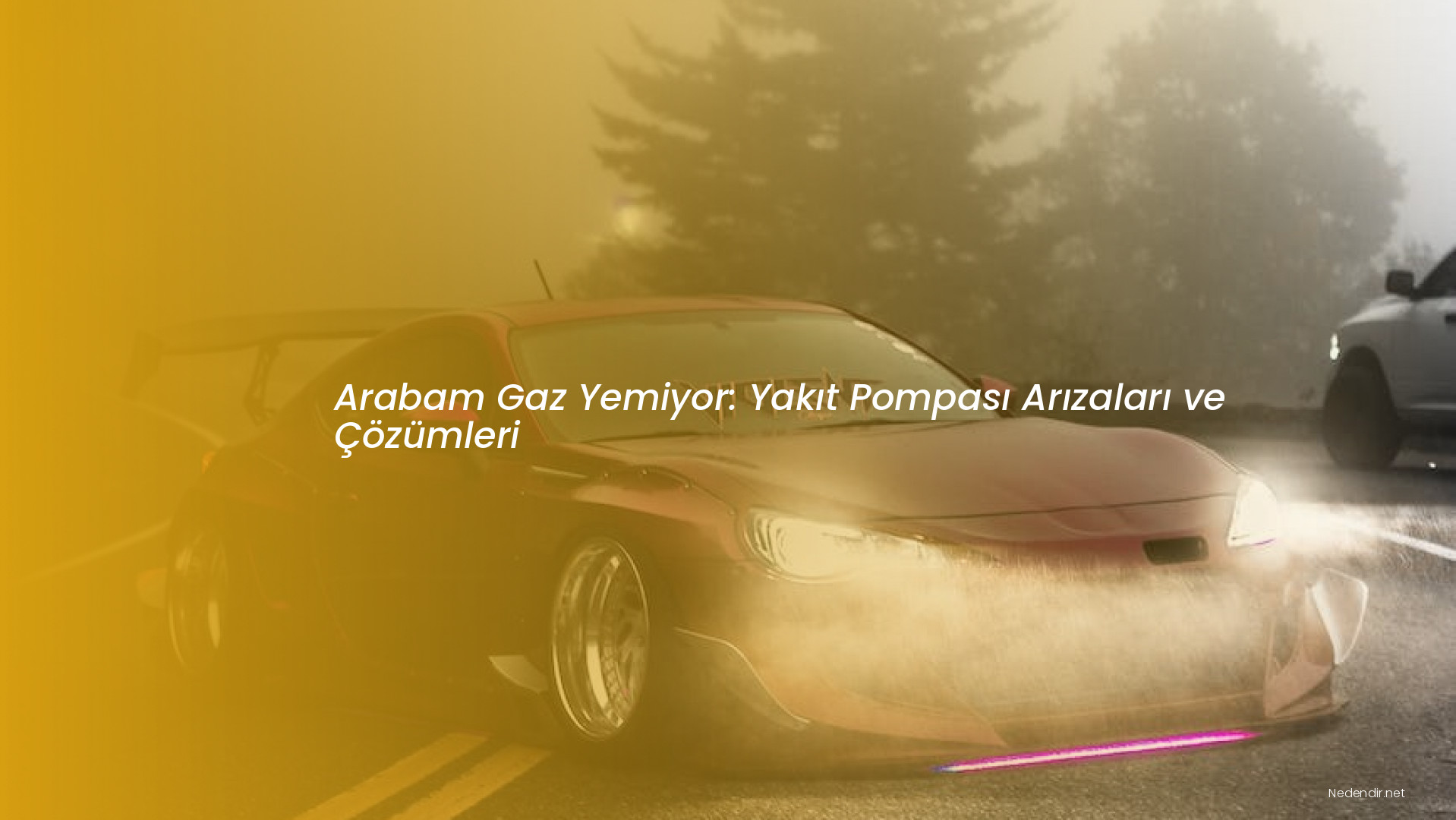 Arabam Gaz Yemiyor: Yakıt Pompası Arızaları ve Çözümleri
