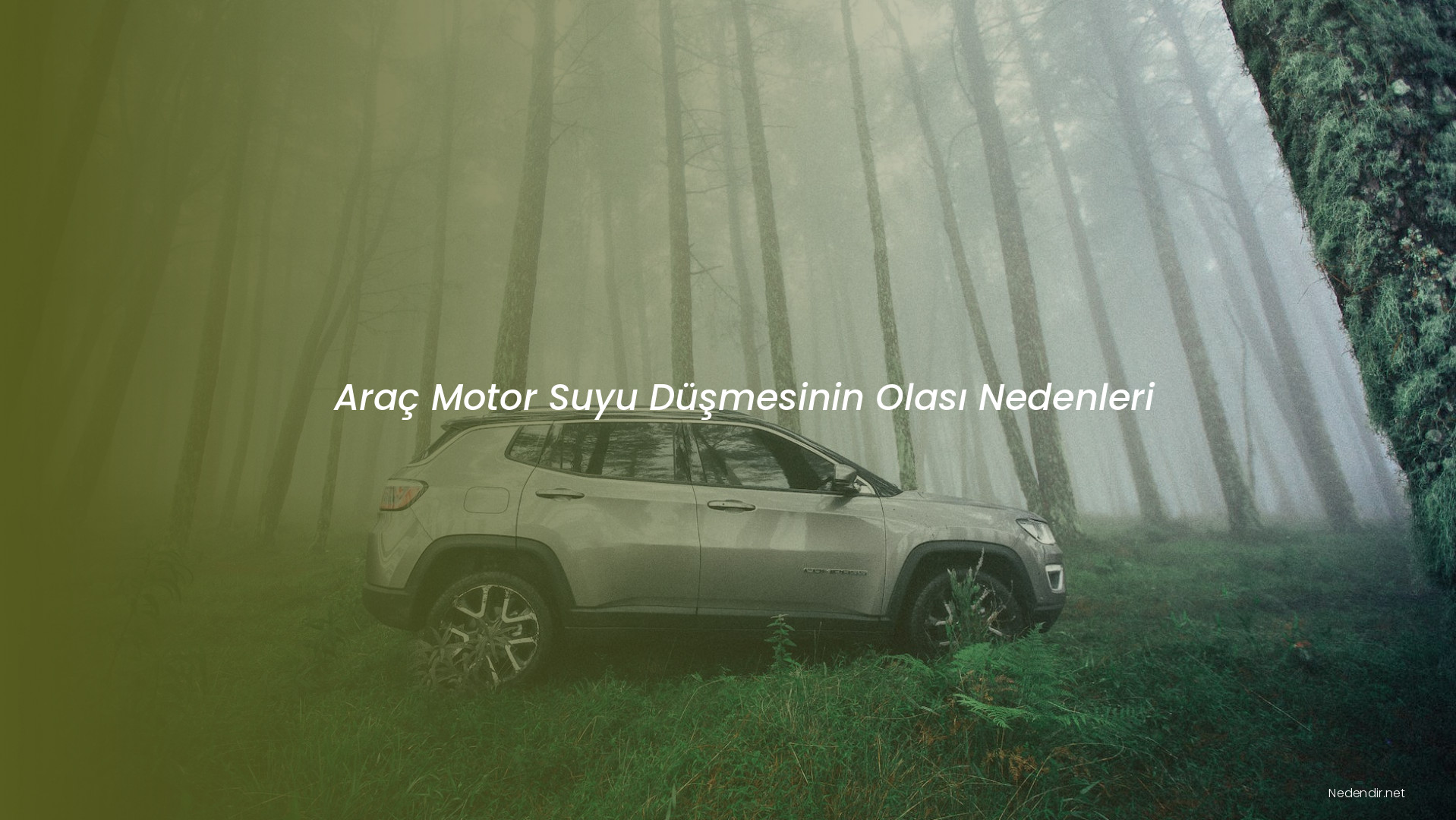 Araç Motor Suyu Düşmesinin Olası Nedenleri