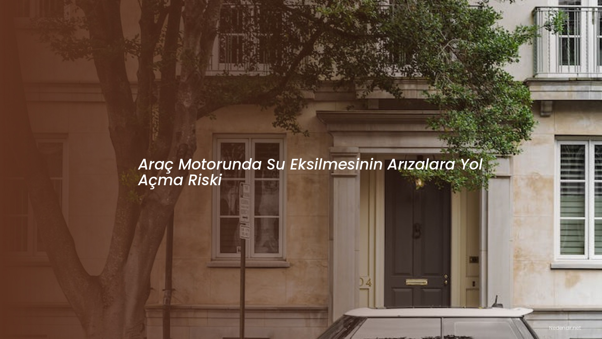 Araç Motorunda Su Eksilmesinin Arızalara Yol Açma Riski