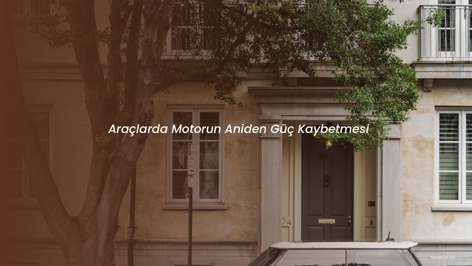 Araçlarda Motorun Aniden Güç Kaybetmesi