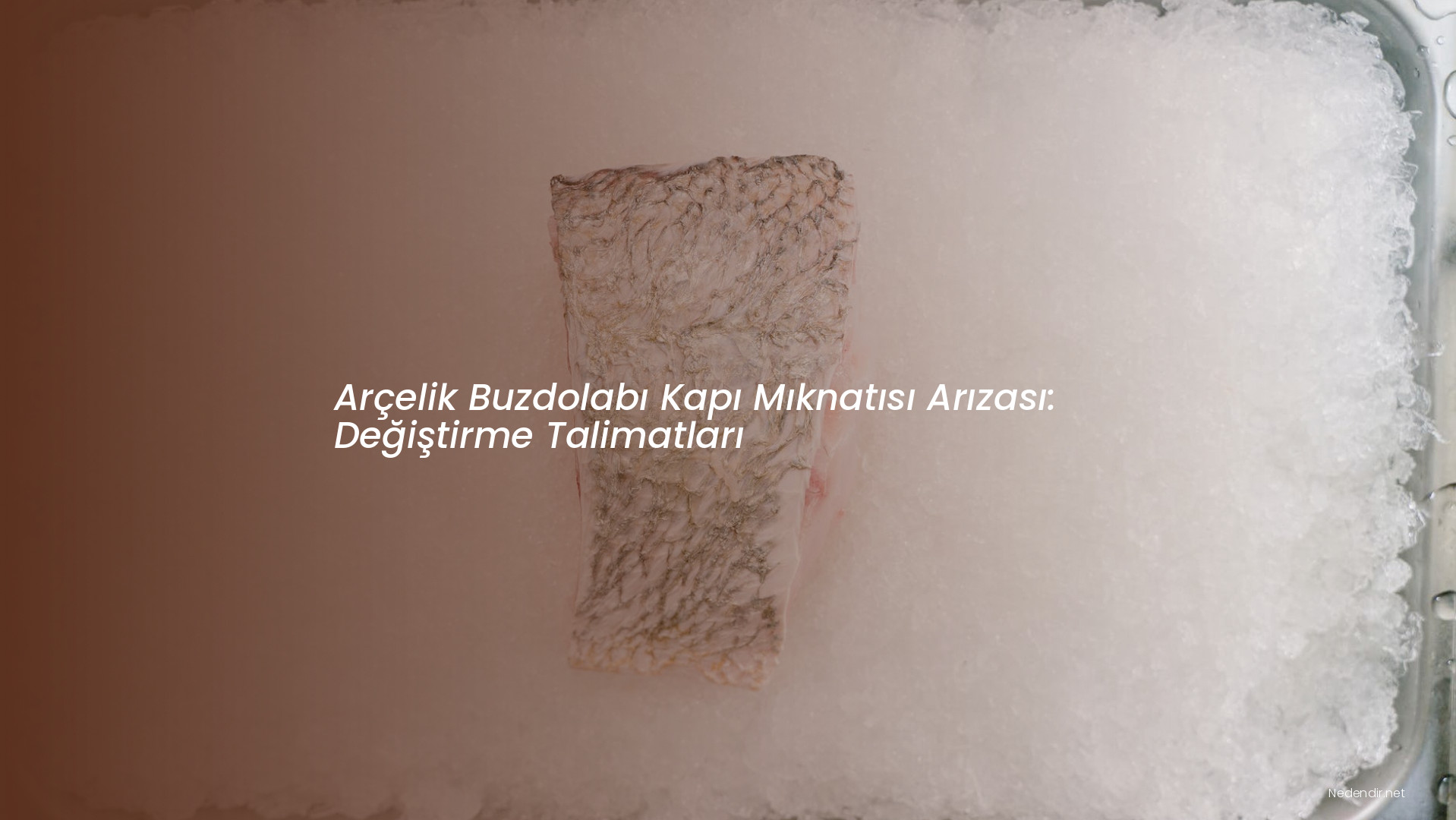 Arçelik Buzdolabı Kapı Mıknatısı Arızası: Değiştirme Talimatları