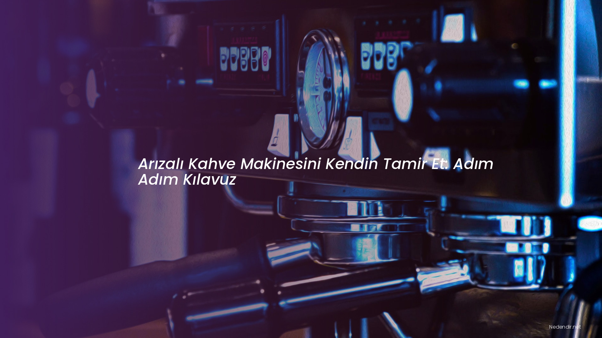 Arızalı Kahve Makinesini Kendin Tamir Et: Adım Adım Kılavuz