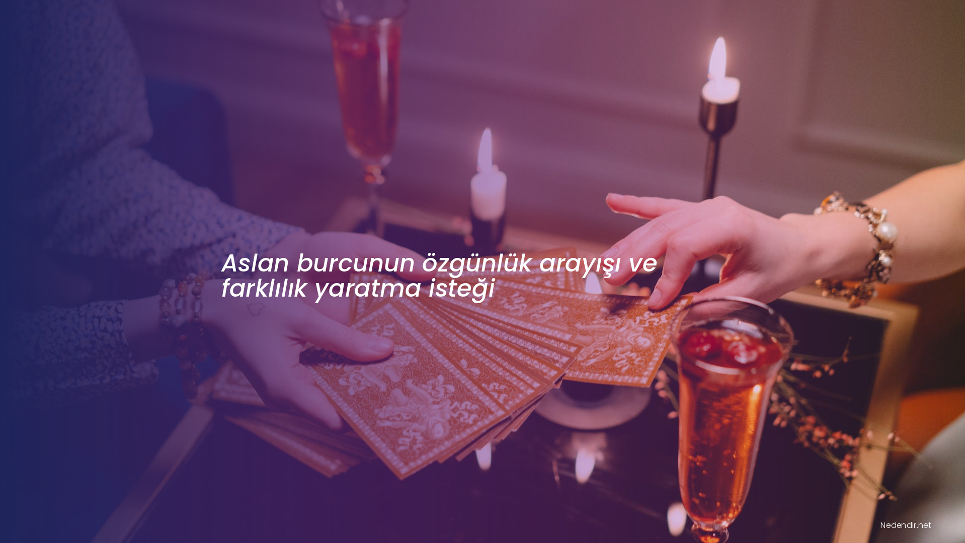 Aslan burcunun özgünlük arayışı ve farklılık yaratma isteği