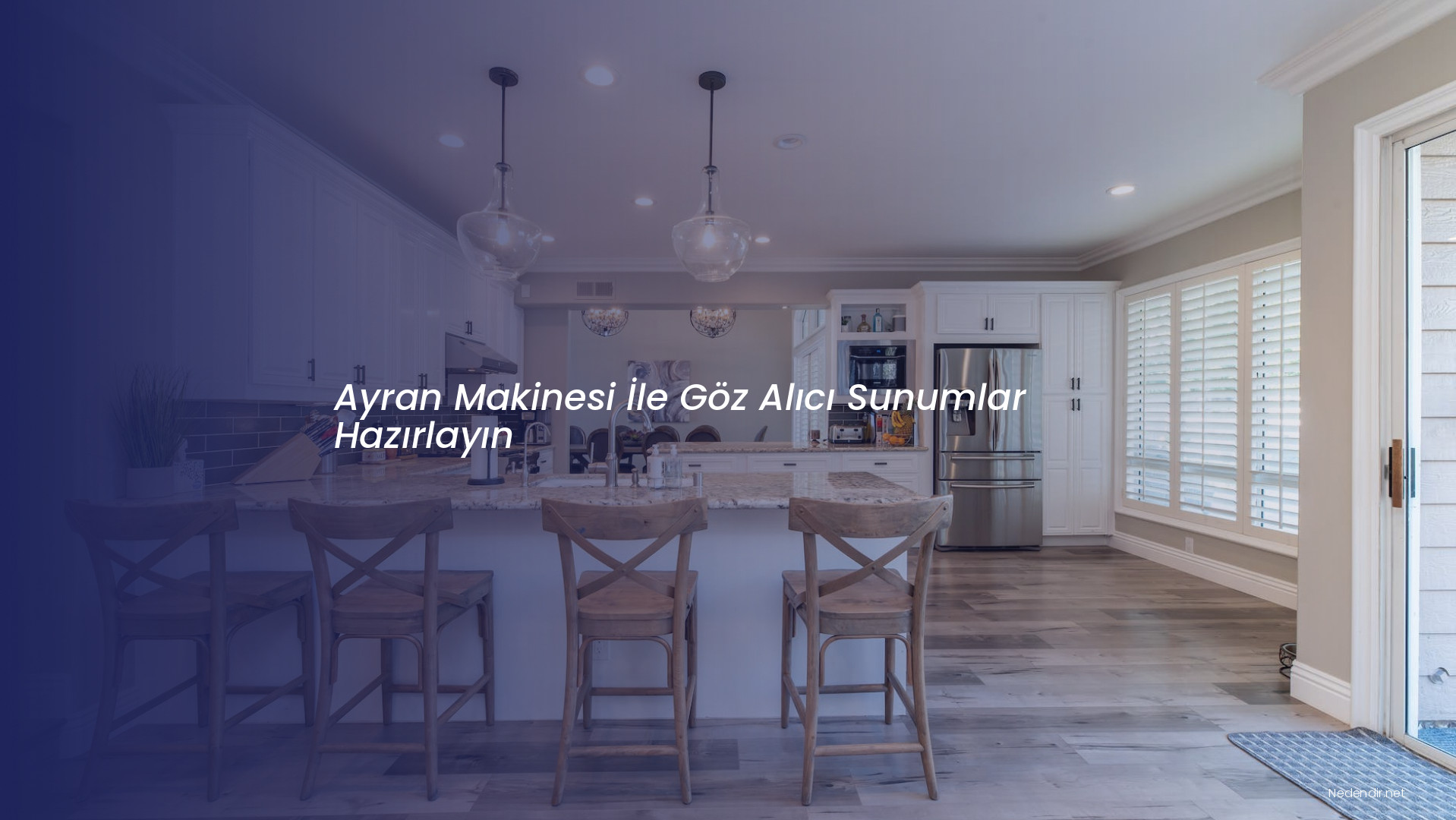 Ayran Makinesi İle Göz Alıcı Sunumlar Hazırlayın