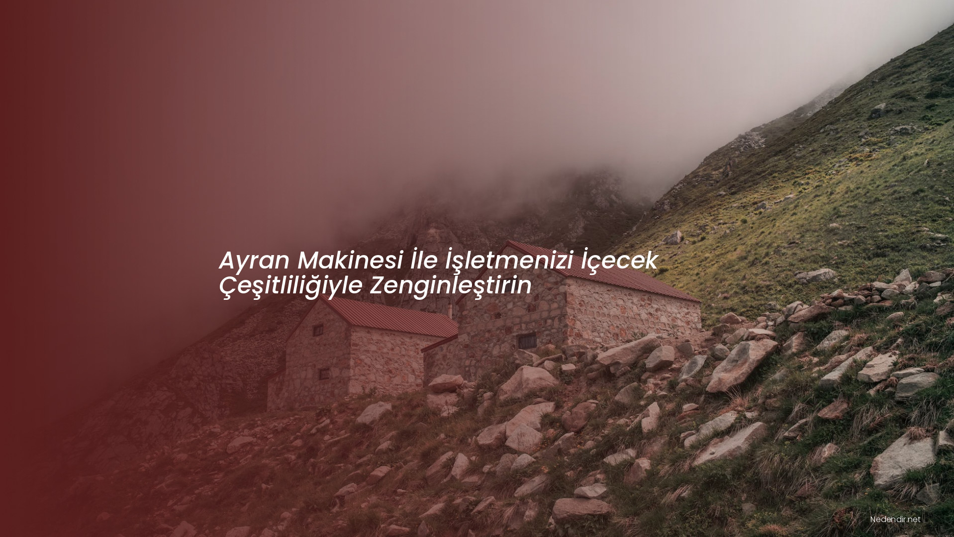 Ayran Makinesi İle İşletmenizi İçecek Çeşitliliğiyle Zenginleştirin