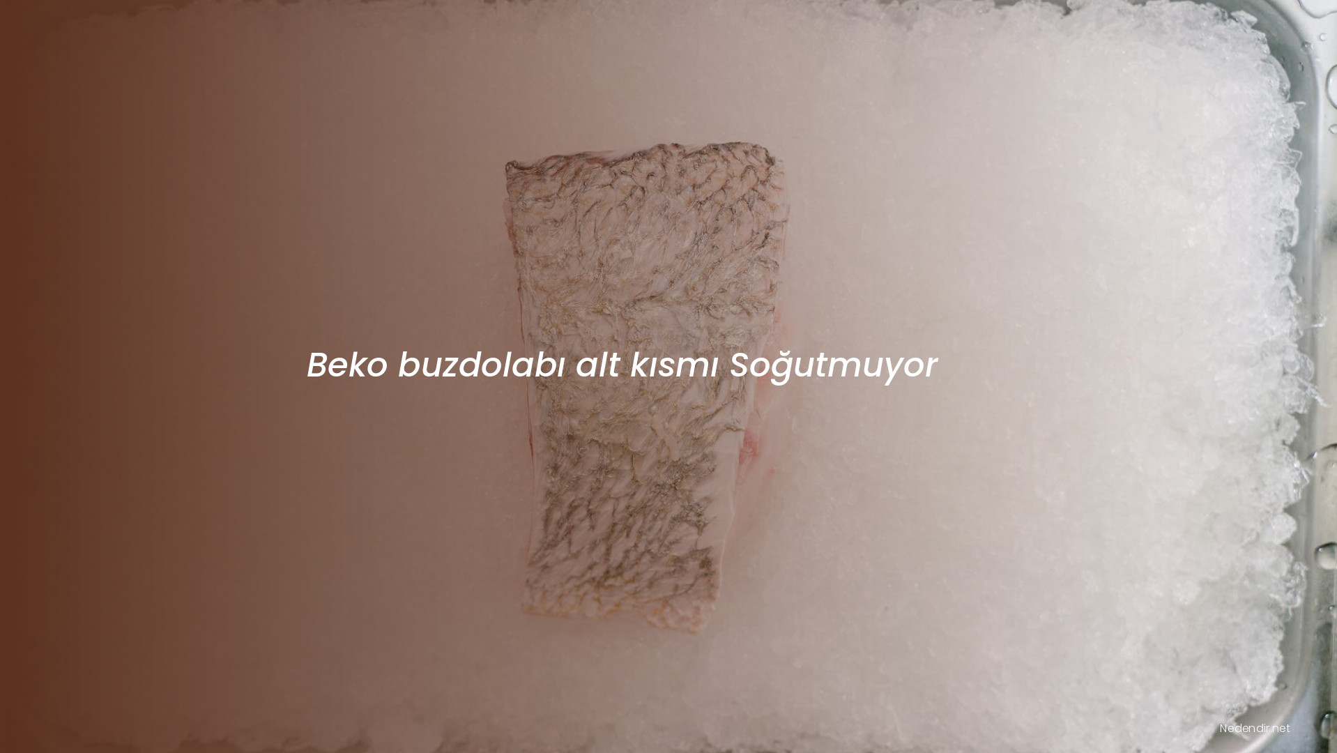 Beko buzdolabı alt kısmı Soğutmuyor