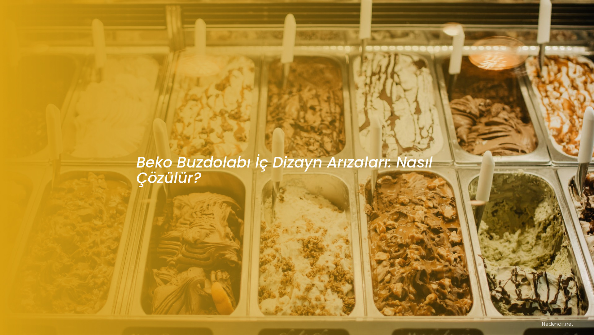 Beko Buzdolabı İç Dizayn Arızaları: Nasıl Çözülür?