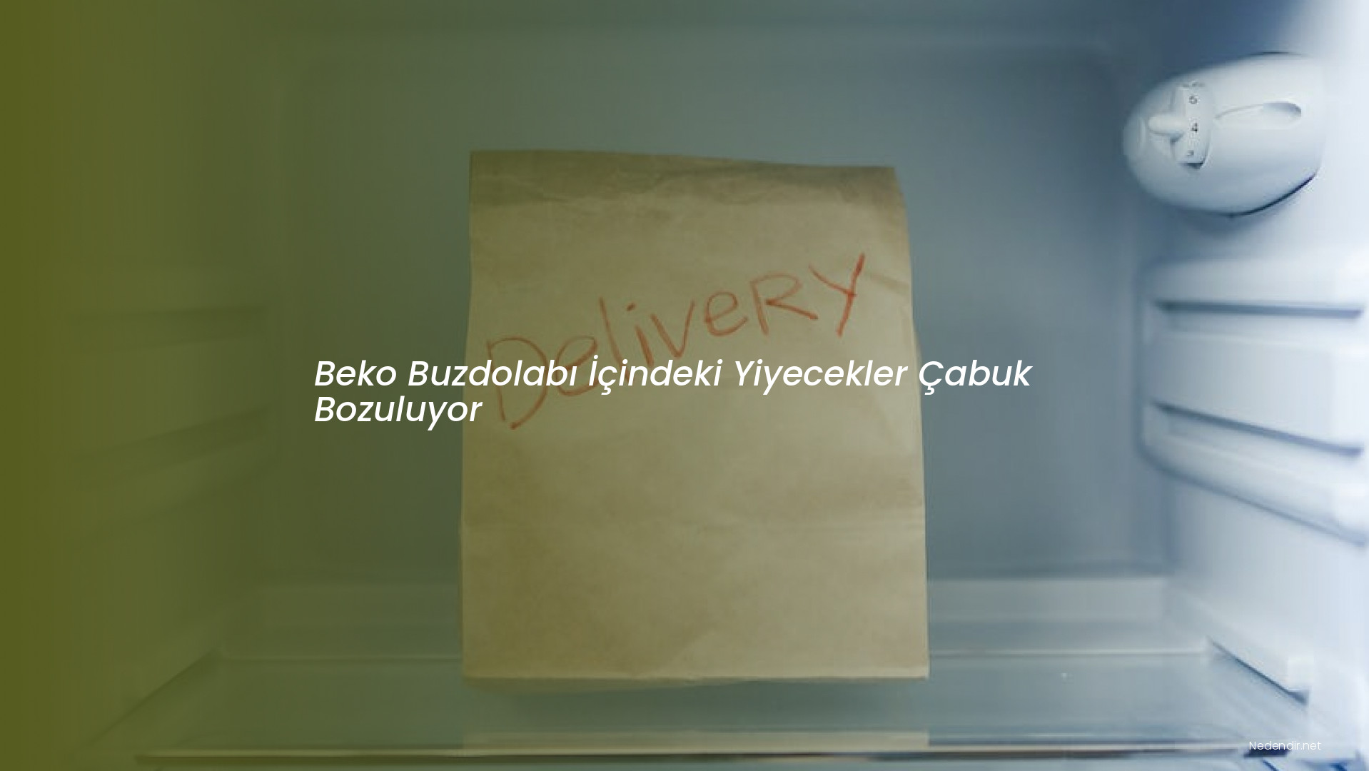 Beko Buzdolabı İçindeki Yiyecekler Çabuk Bozuluyor