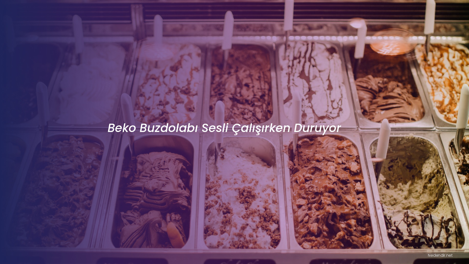 Beko Buzdolabı Sesli Çalışırken Duruyor
