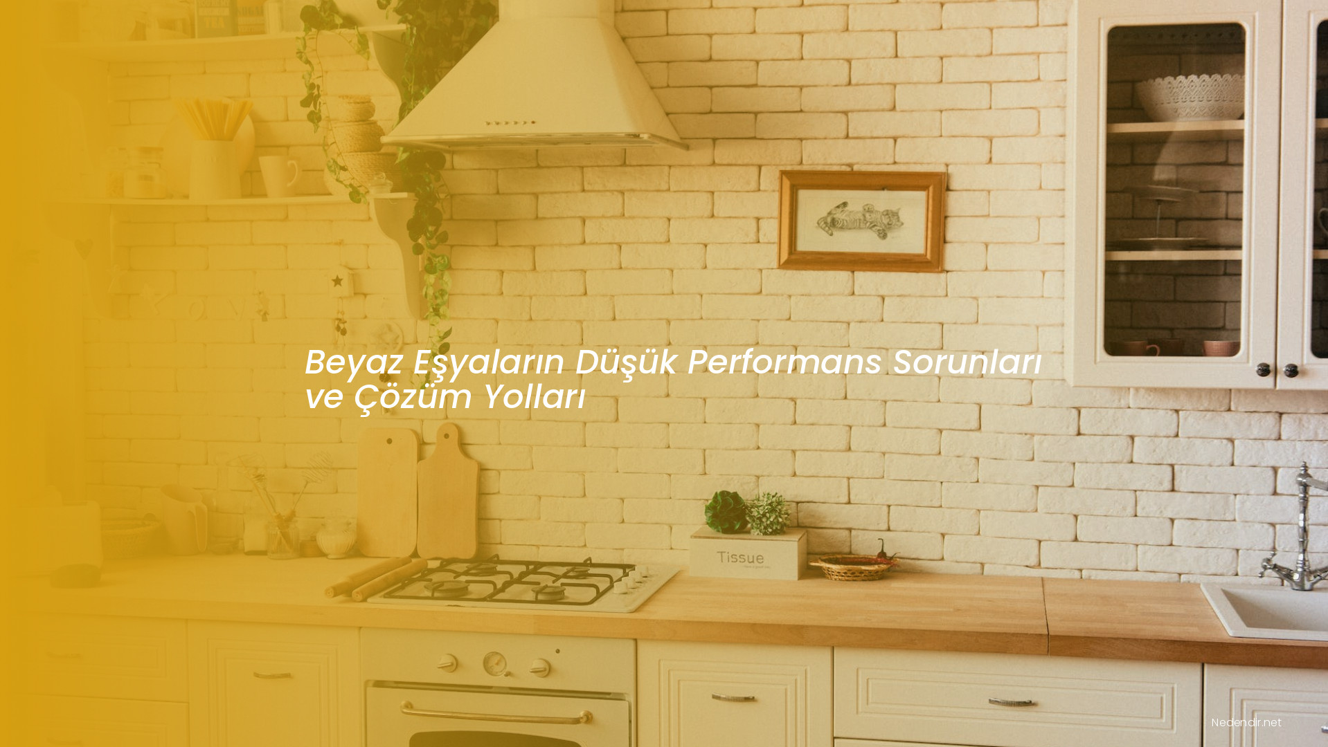 Beyaz Eşyaların Düşük Performans Sorunları ve Çözüm Yolları