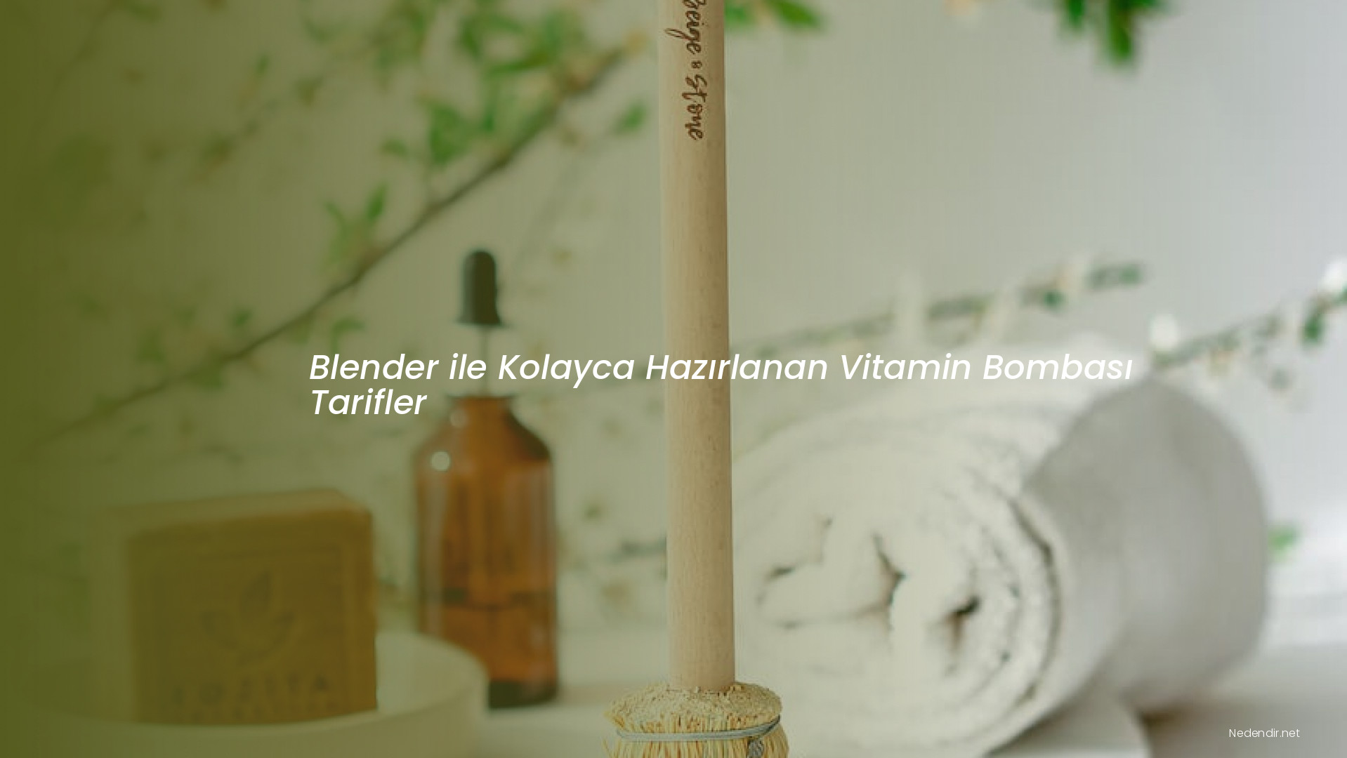 Blender ile Kolayca Hazırlanan Vitamin Bombası Tarifler