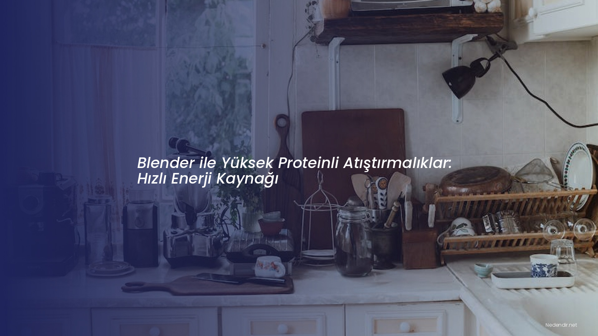 Blender ile Yüksek Proteinli Atıştırmalıklar: Hızlı Enerji Kaynağı Blender ile Yüksek Proteinli Atıştırmalıklar: Hızlı Enerji Kaynağı