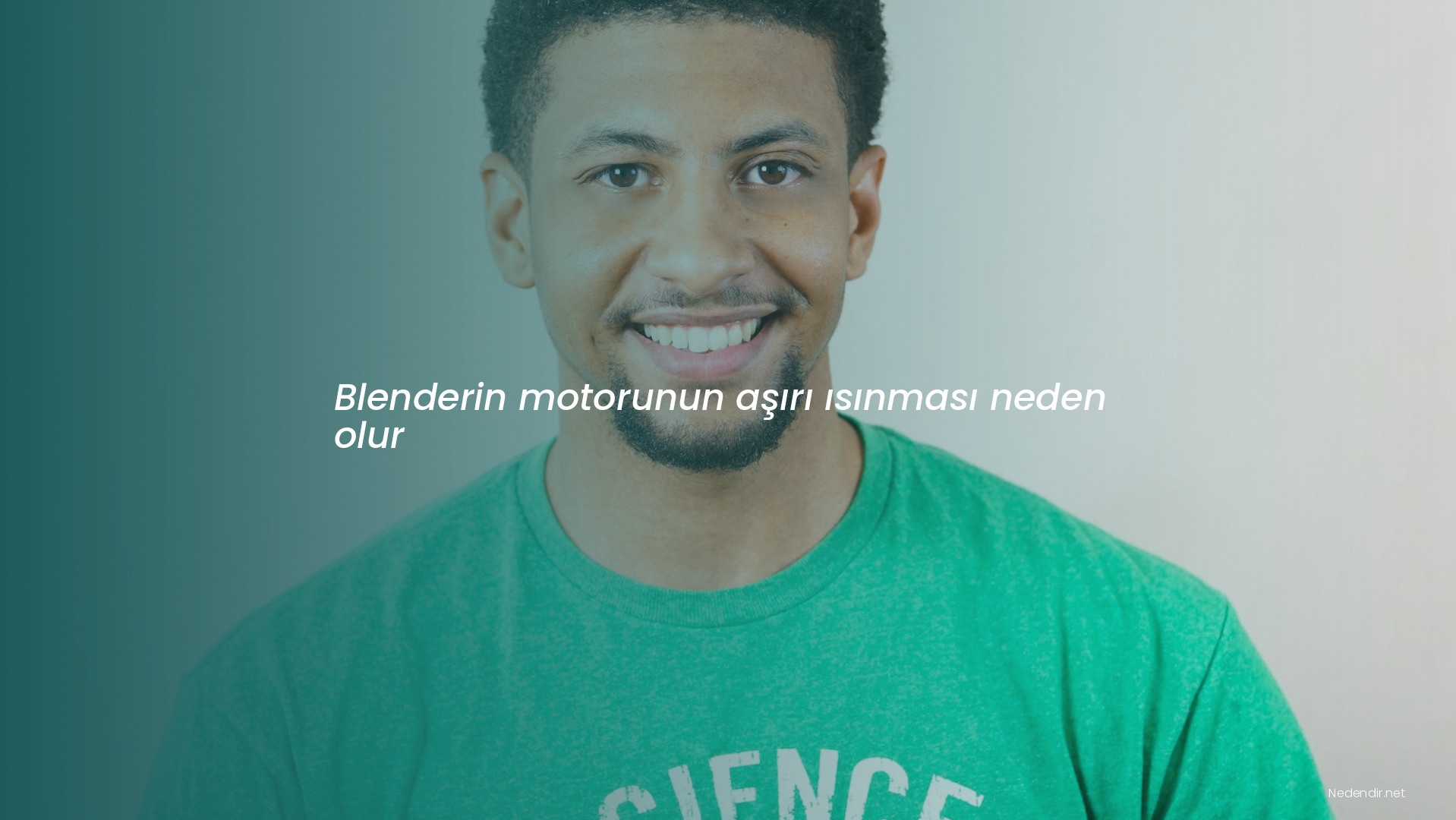 Blenderin motorunun aşırı ısınması neden olur