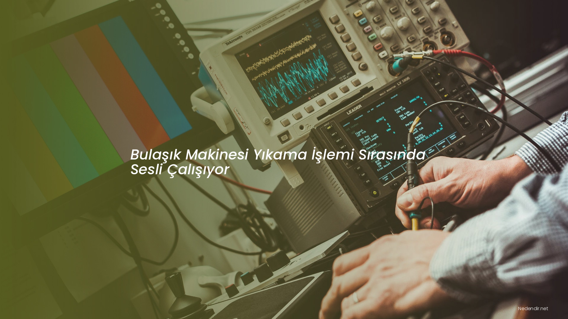 Bulaşık Makinesi Yıkama İşlemi Sırasında Sesli Çalışıyor