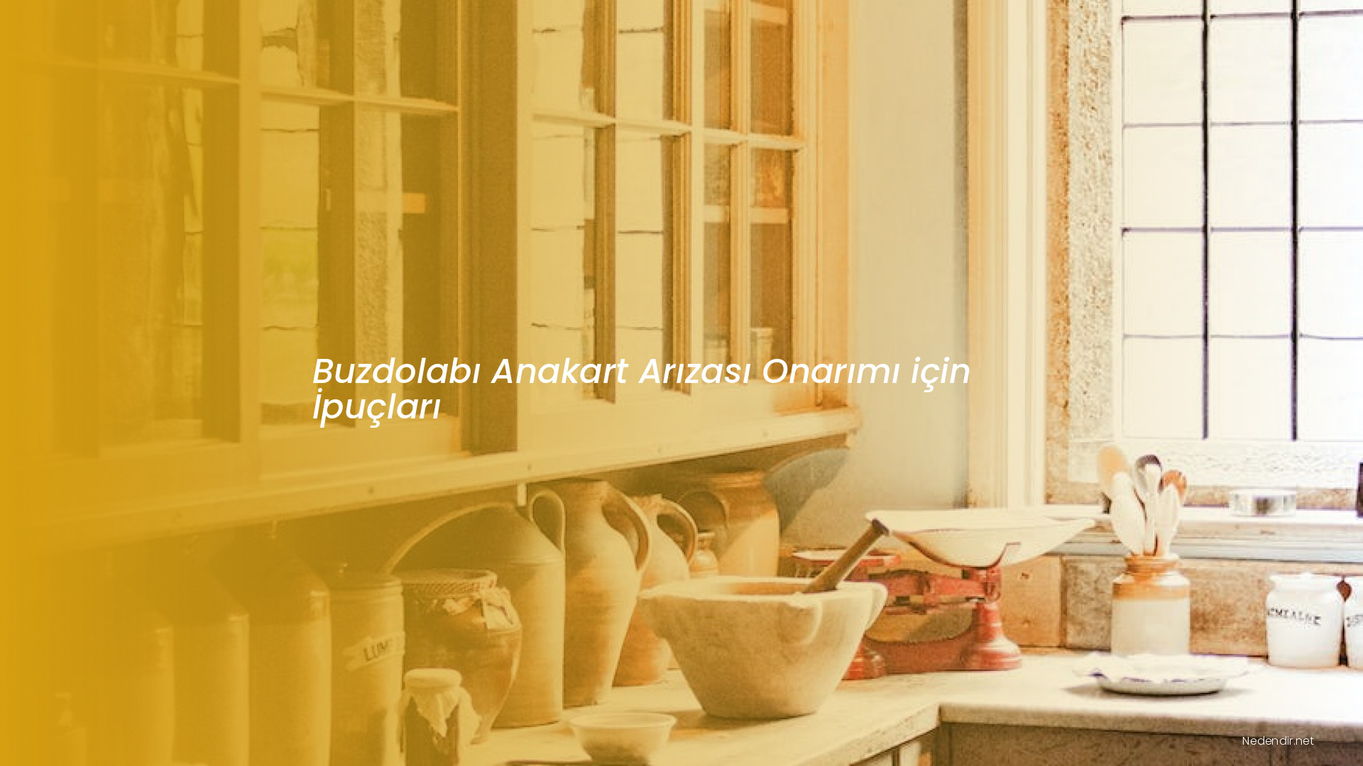 Buzdolabı Anakart Arızası Onarımı için İpuçları