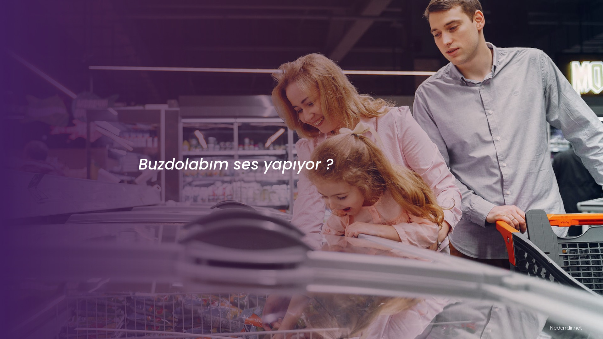 Buzdolabım ses yapıyor ?