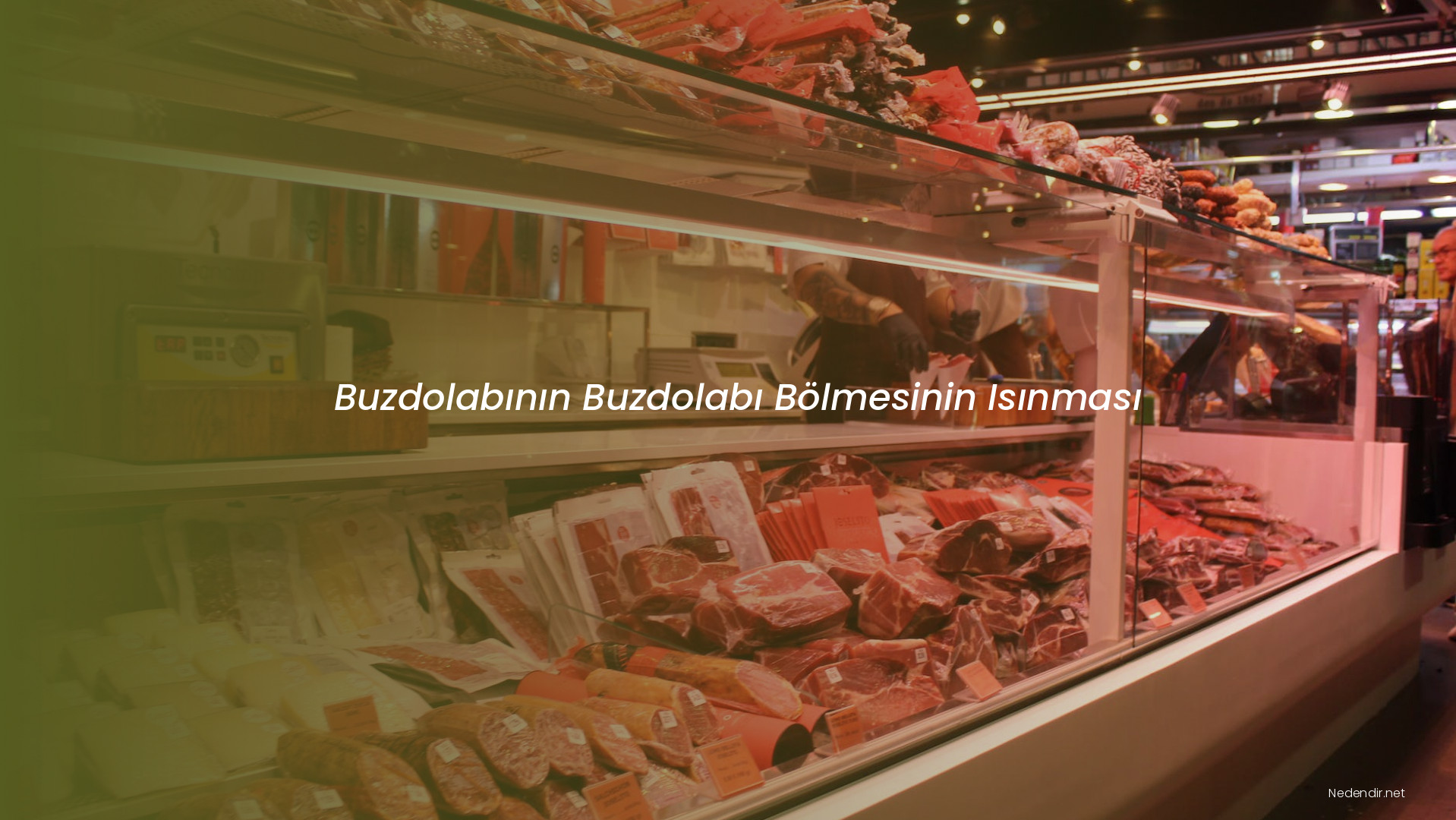 Buzdolabının Buzdolabı Bölmesinin Isınması