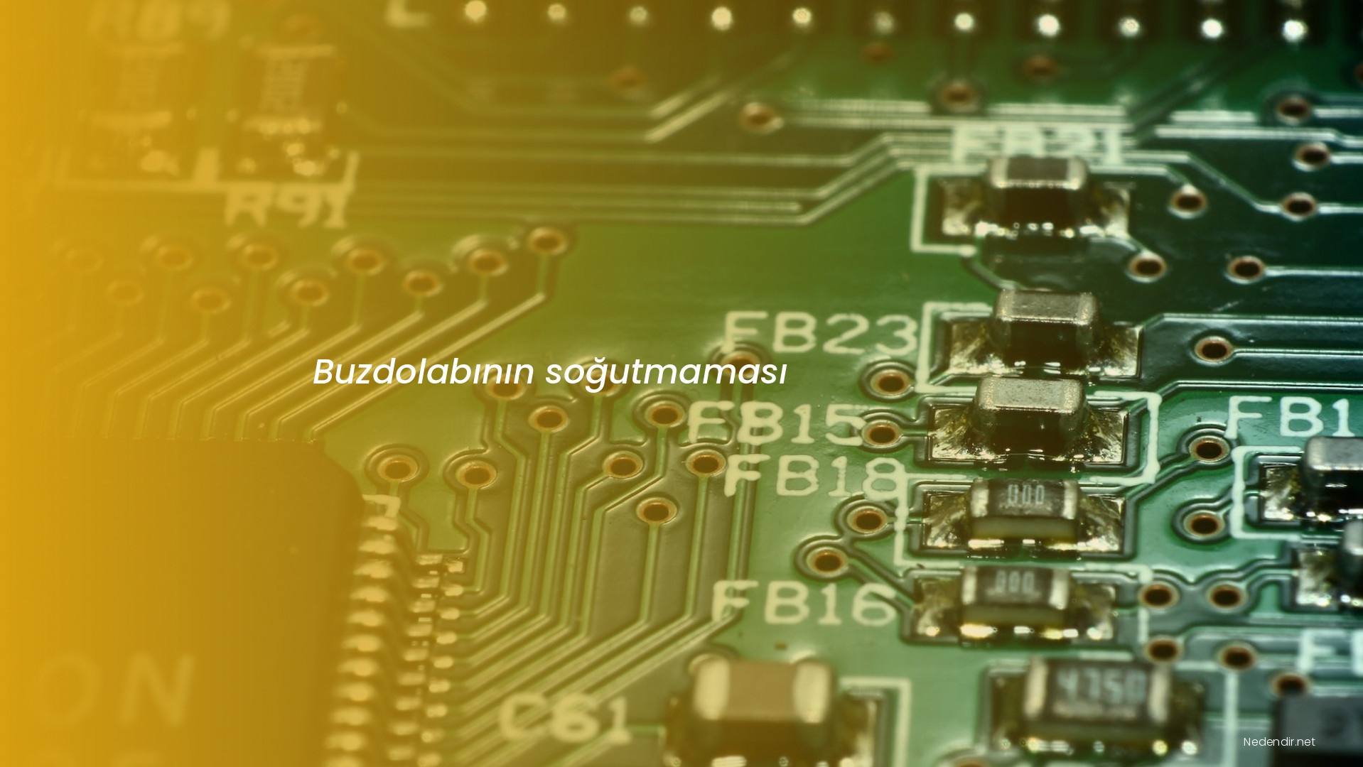 Buzdolabının soğutmaması