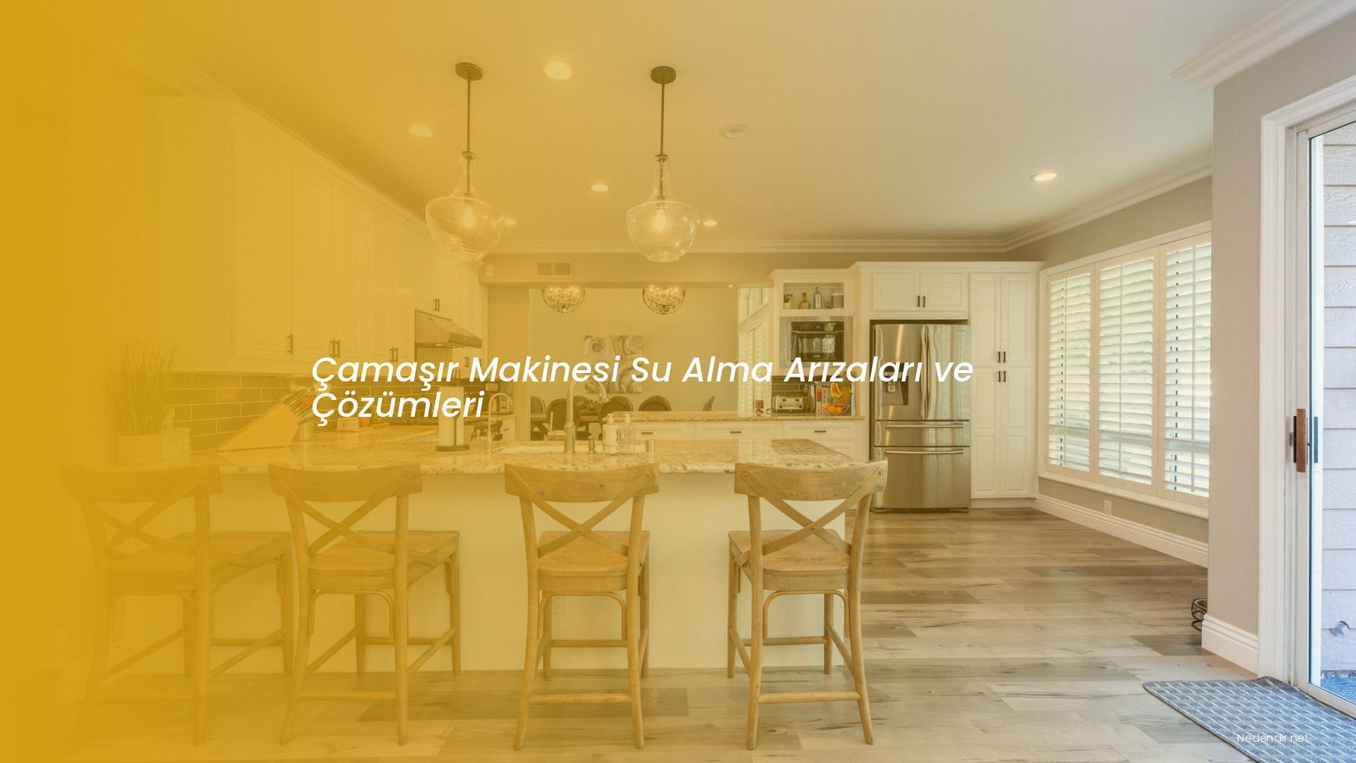 Çamaşır Makinesi Su Alma Arızaları ve Çözümleri