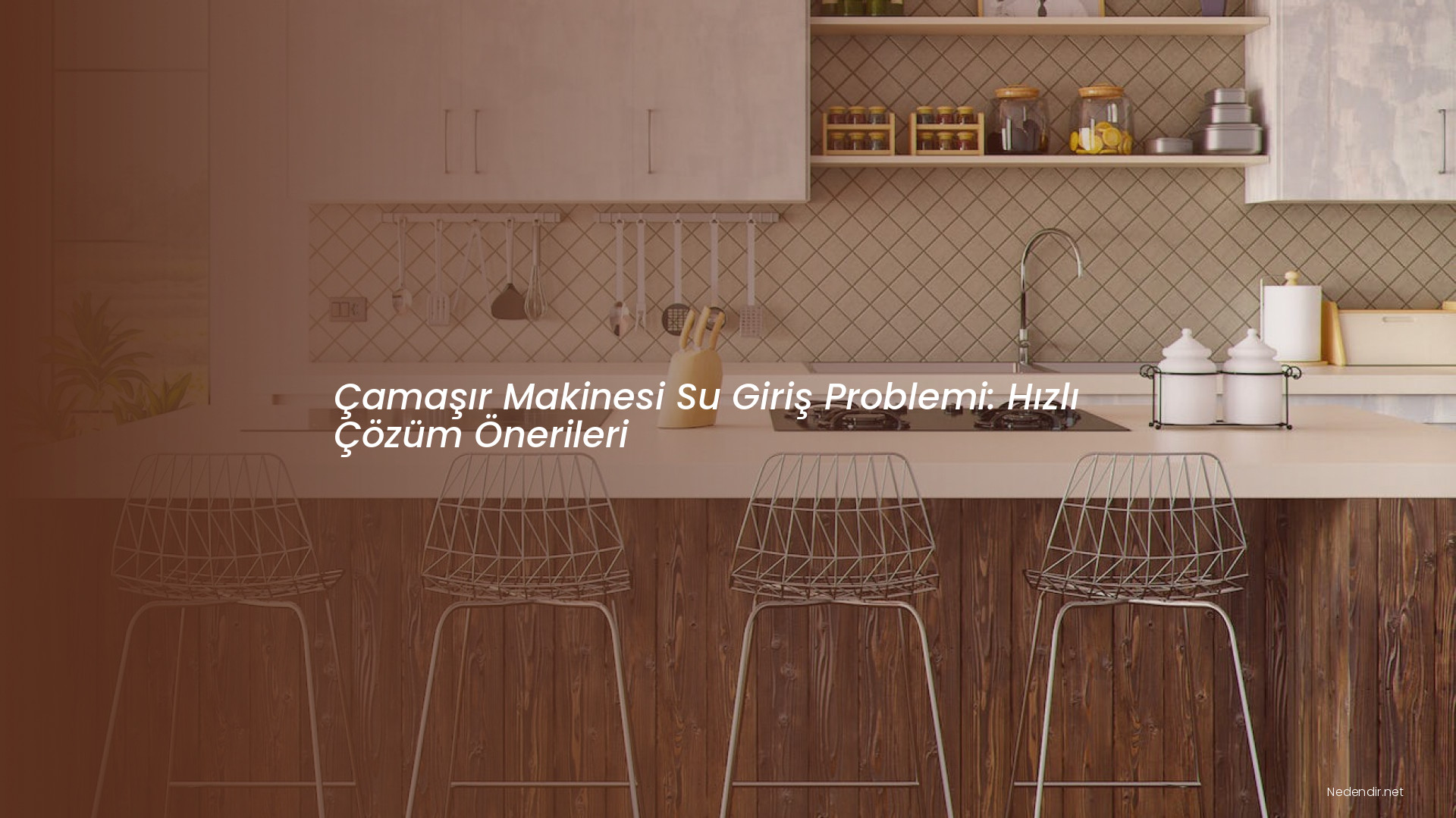 Çamaşır Makinesi Su Giriş Problemi: Hızlı Çözüm Önerileri