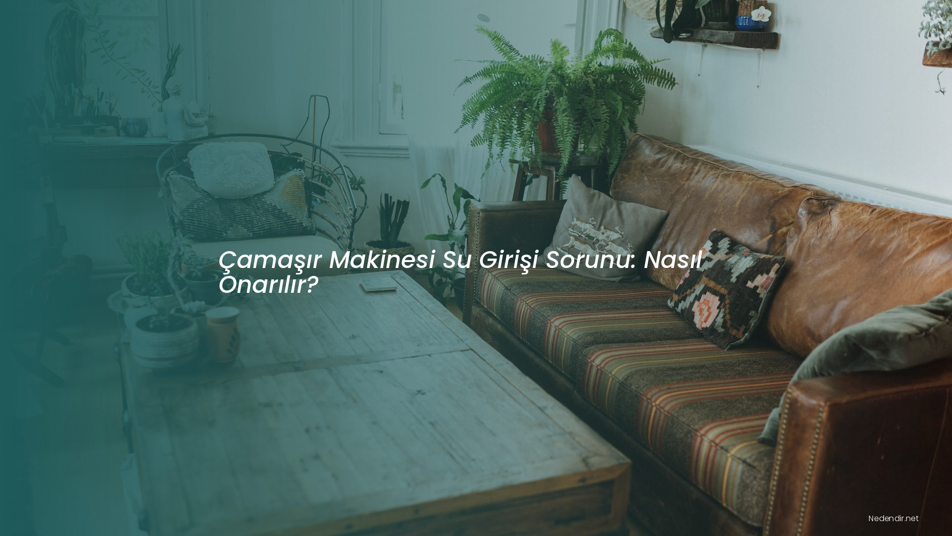 Çamaşır Makinesi Su Girişi Sorunu: Nasıl Onarılır?