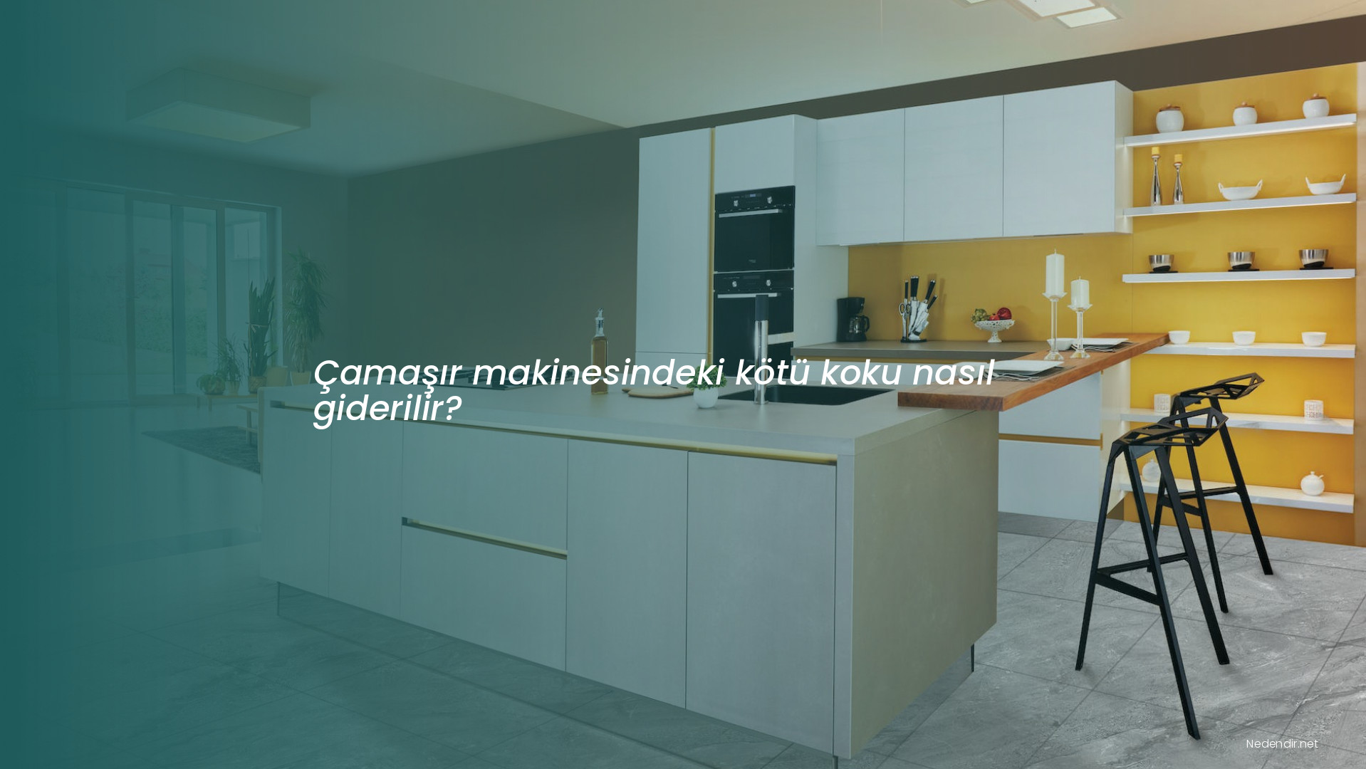 Çamaşır makinesindeki kötü koku nasıl giderilir?