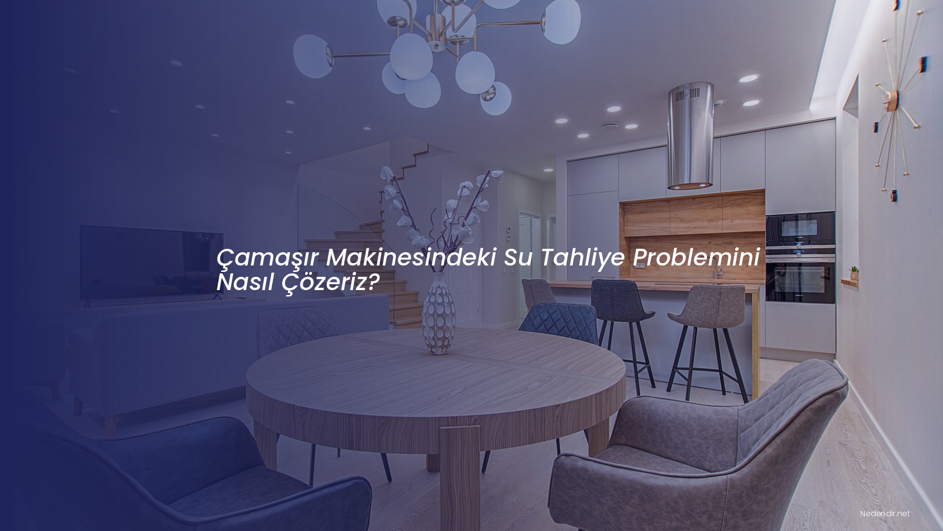 Çamaşır Makinesindeki Su Tahliye Problemini Nasıl Çözeriz?