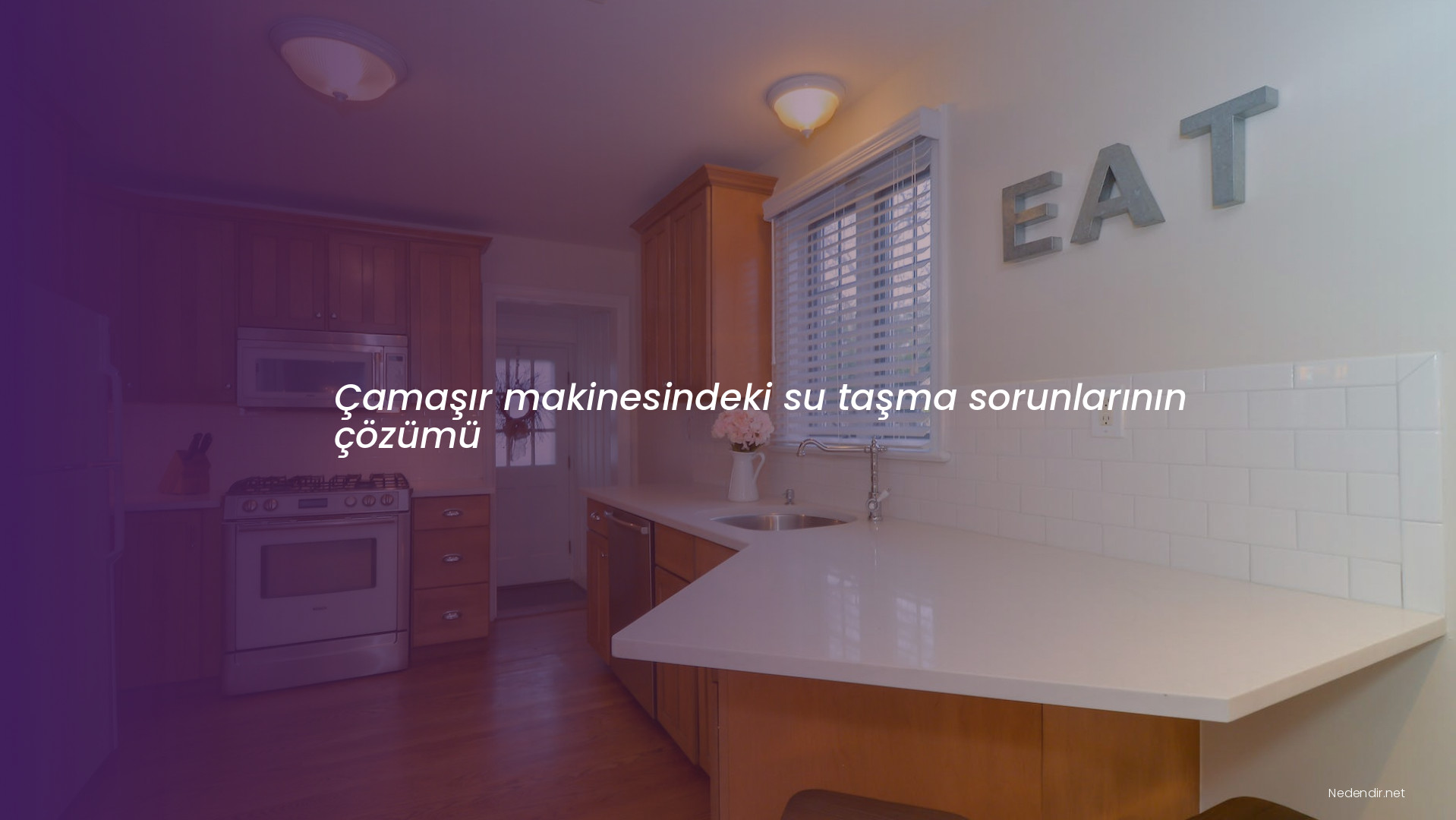 Çamaşır makinesindeki su taşma sorunlarının çözümü