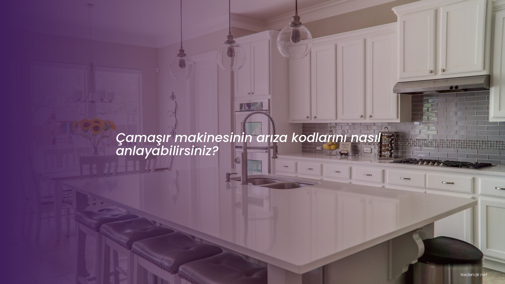 Çamaşır makinesinin arıza kodlarını nasıl anlayabilirsiniz?