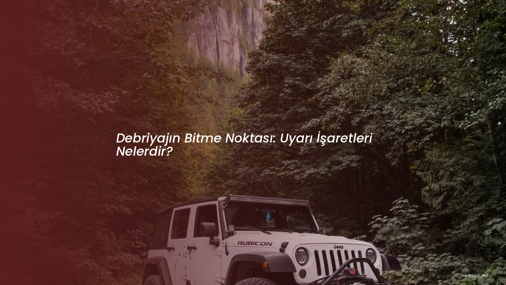 Debriyajın Bitme Noktası: Uyarı İşaretleri Nelerdir?