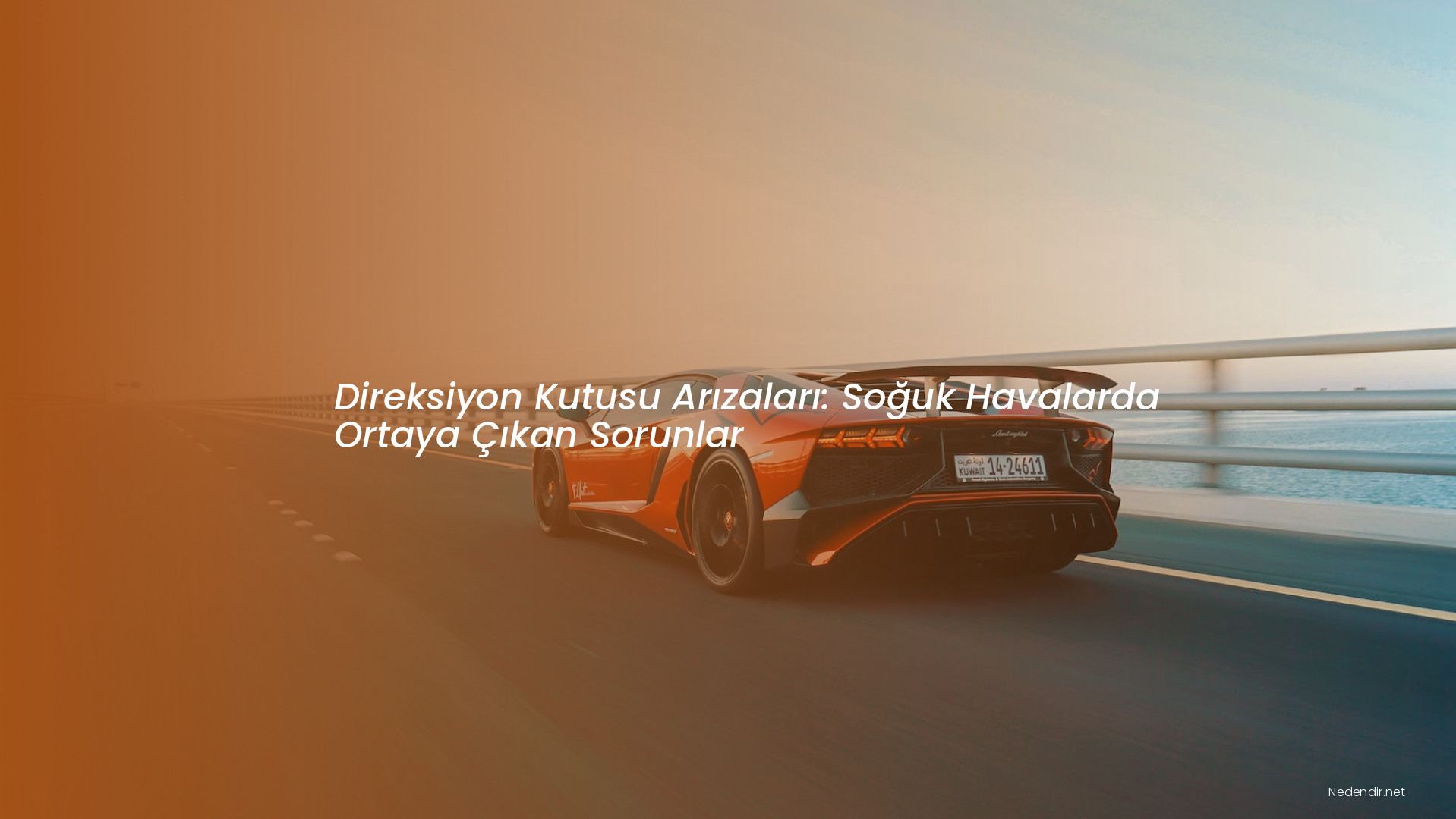 Direksiyon Kutusu Arızaları: Soğuk Havalarda Ortaya Çıkan Sorunlar