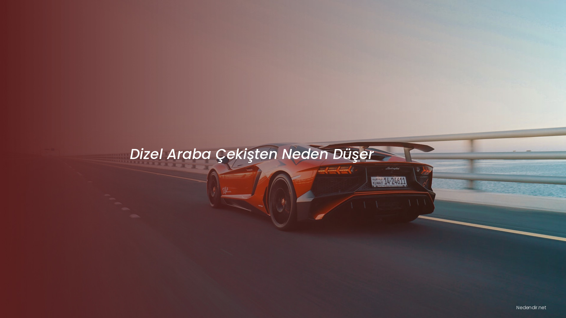Dizel Araba Çekişten Neden Düşer