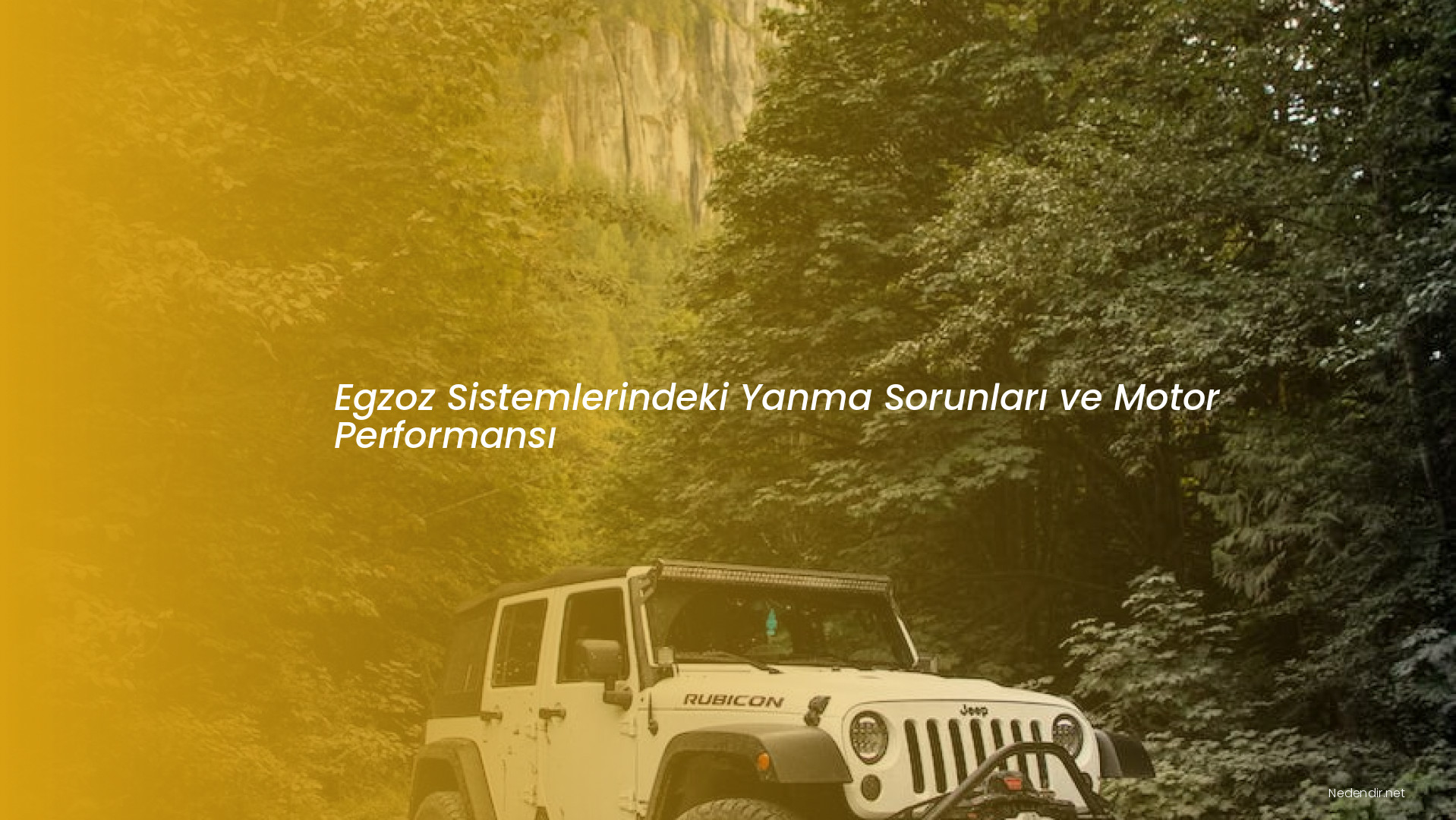 Egzoz Sistemlerindeki Yanma Sorunları ve Motor Performansı