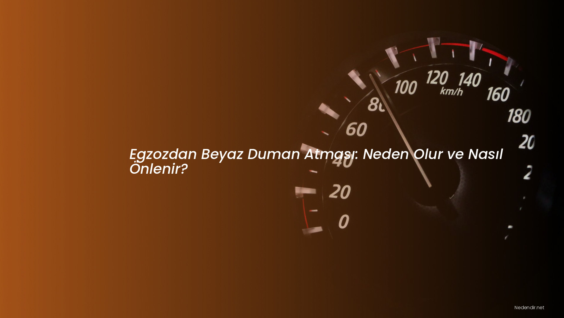 Egzozdan Beyaz Duman Atması: Neden Olur ve Nasıl Önlenir?