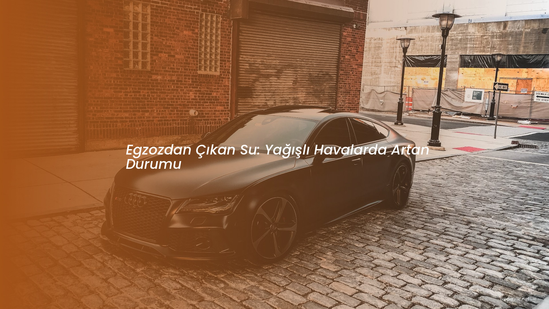 Egzozdan Çıkan Su: Yağışlı Havalarda Artan Durumu