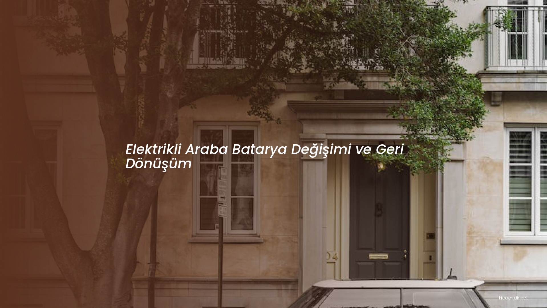 Elektrikli Araba Batarya Değişimi ve Geri Dönüşüm Elektrikli Araba Batarya Değişimi ve Geri Dönüşüm