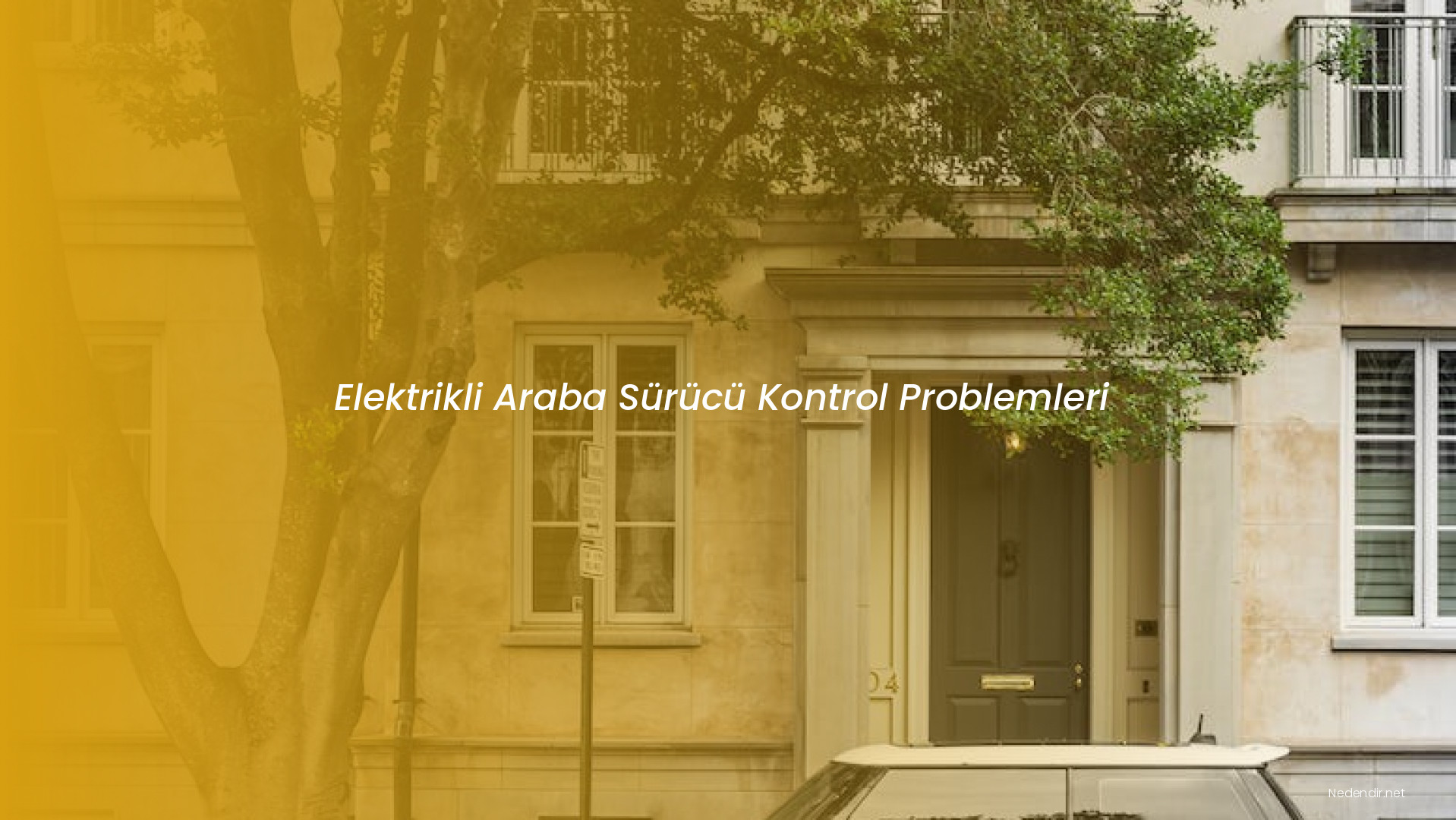 Elektrikli Araba Sürücü Kontrol Problemleri Elektrikli Araba Sürücü Kontrol Problemleri