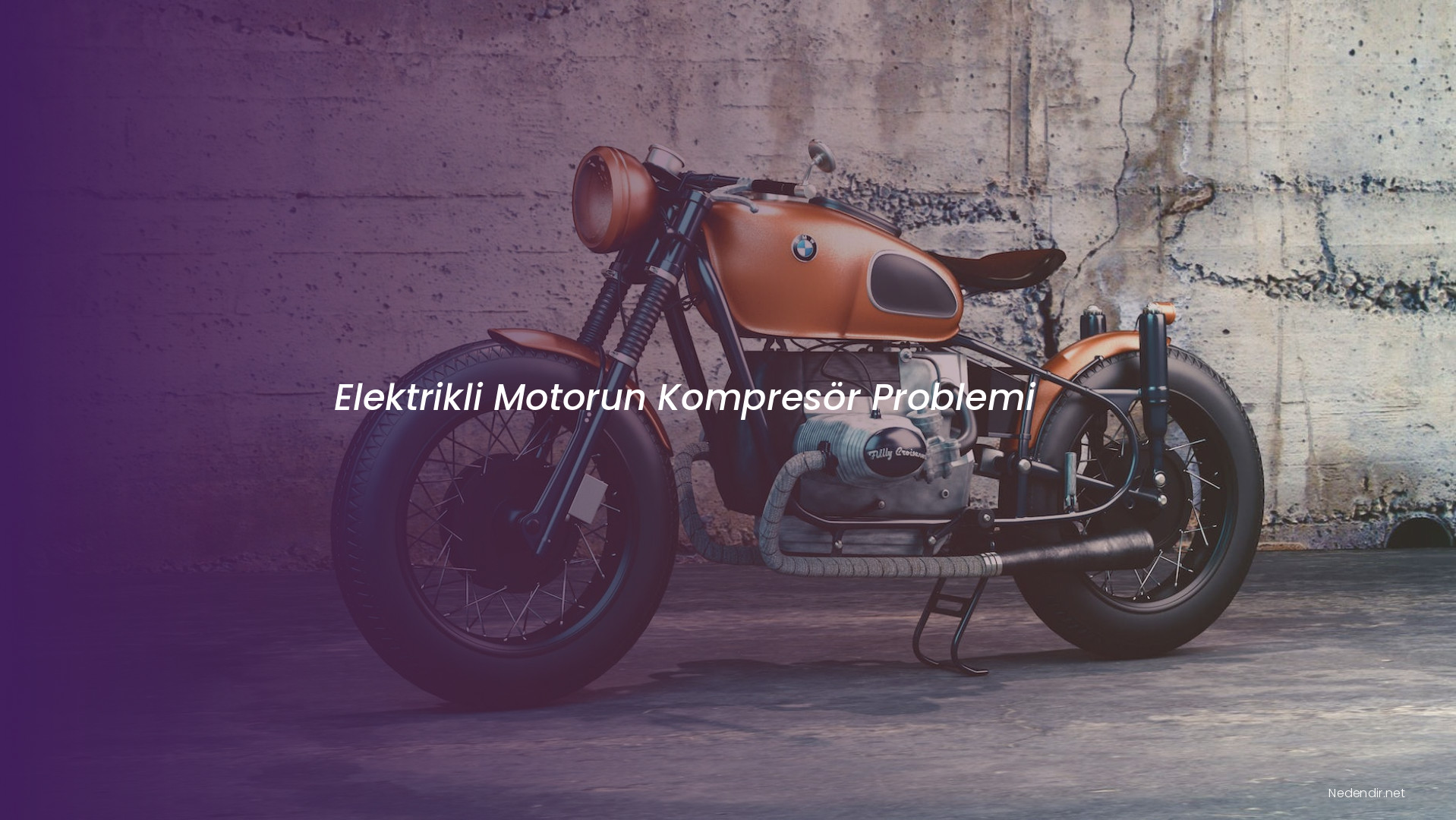 Elektrikli Motorun Kompresör Problemi