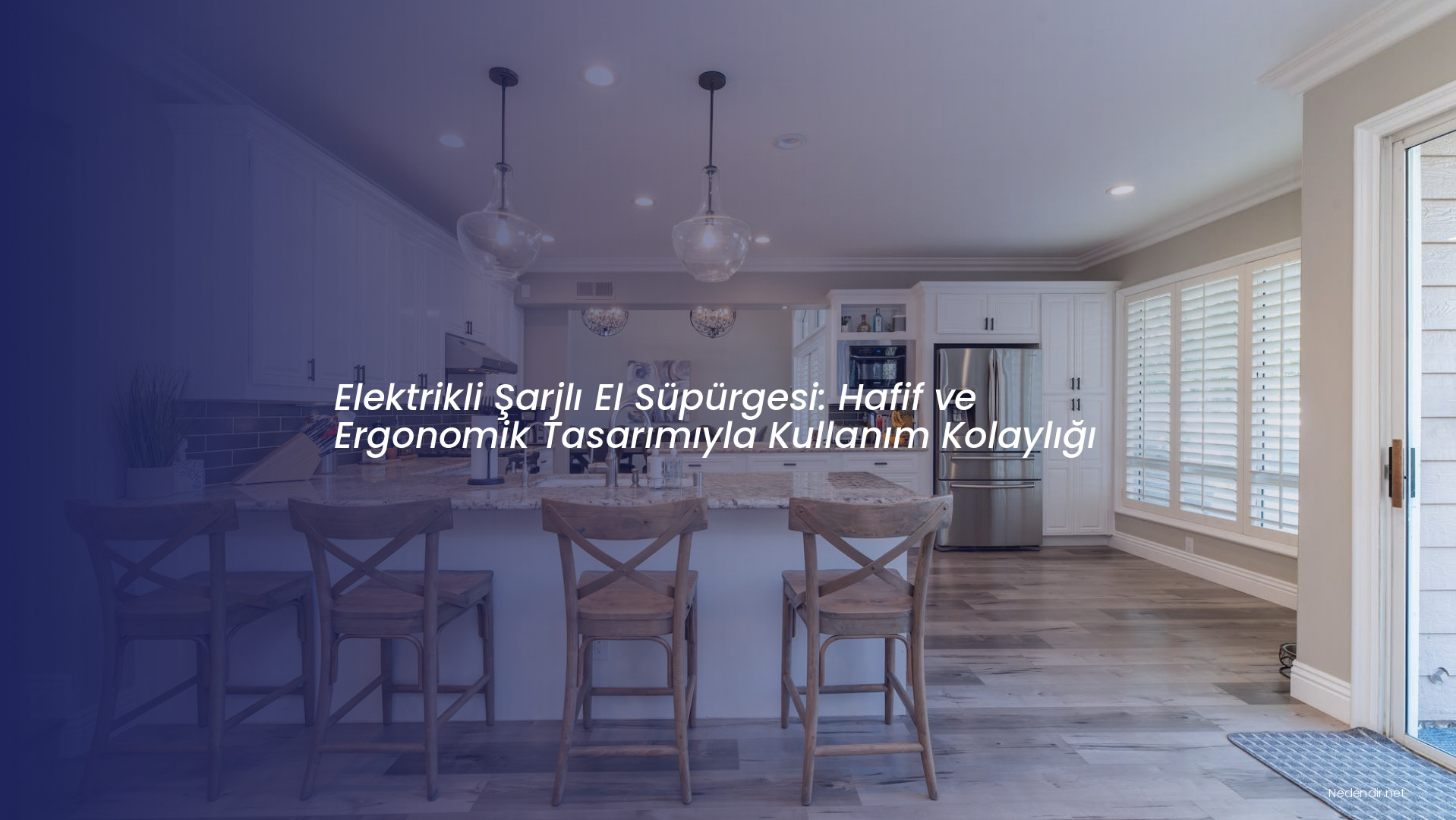 Elektrikli Şarjlı El Süpürgesi: Hafif ve Ergonomik Tasarımıyla Kullanım Kolaylığı