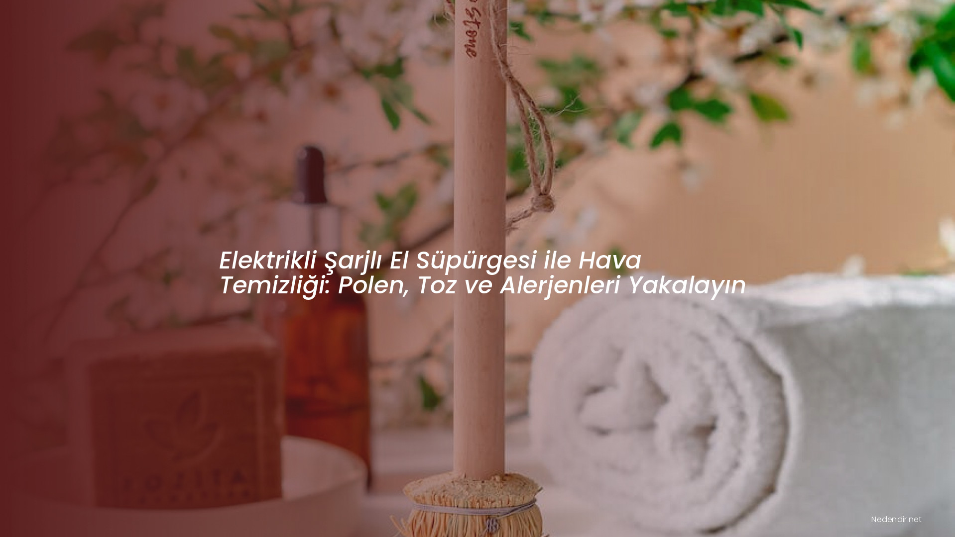 Elektrikli Şarjlı El Süpürgesi ile Hava Temizliği: Polen, Toz ve Alerjenleri Yakalayın