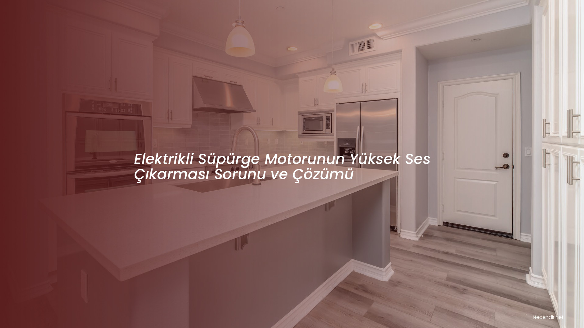 Elektrikli Süpürge Motorunun Yüksek Ses Çıkarması Sorunu ve Çözümü