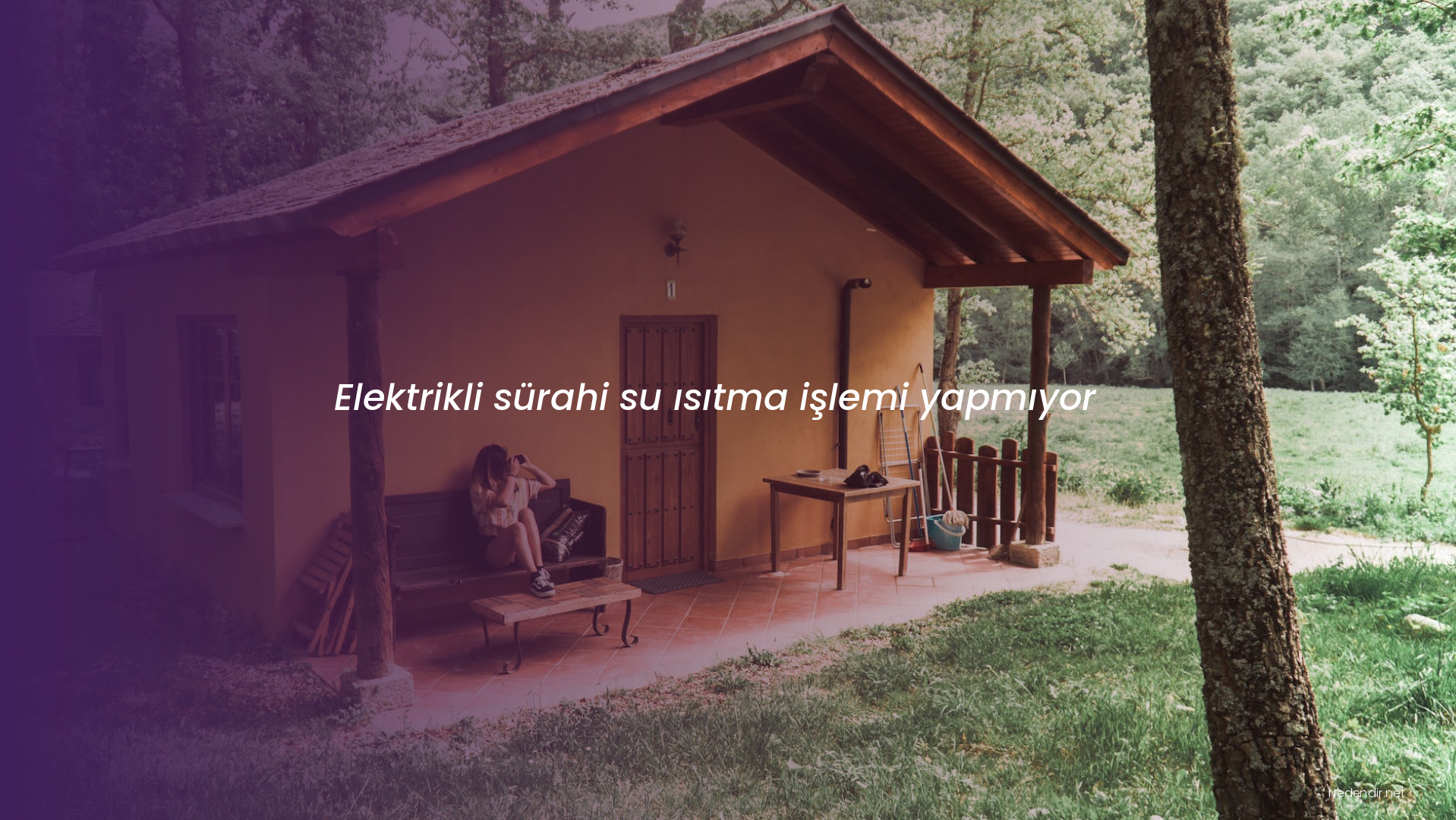 Elektrikli sürahi su ısıtma işlemi yapmıyor