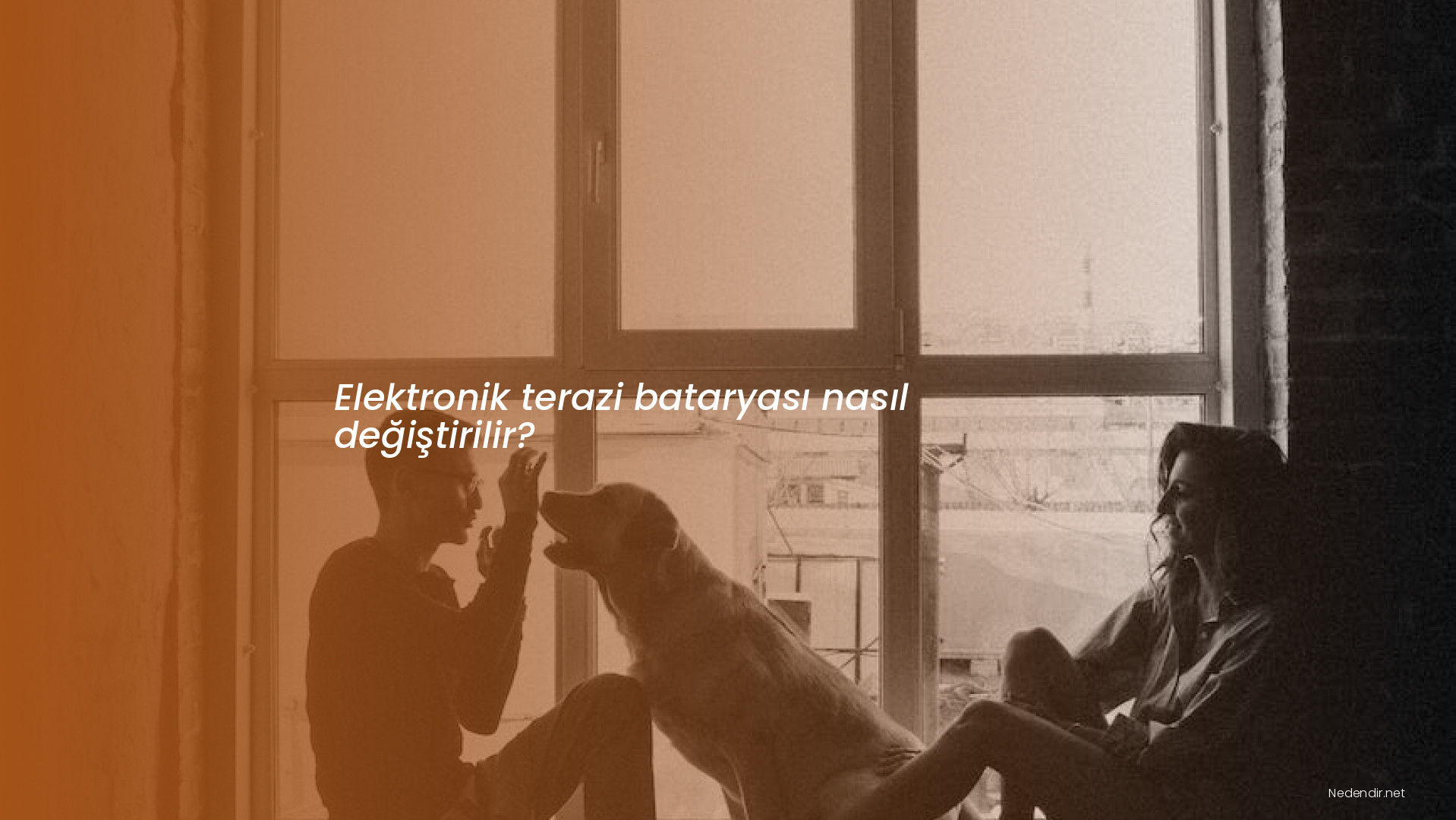 Elektronik terazi bataryası nasıl değiştirilir?