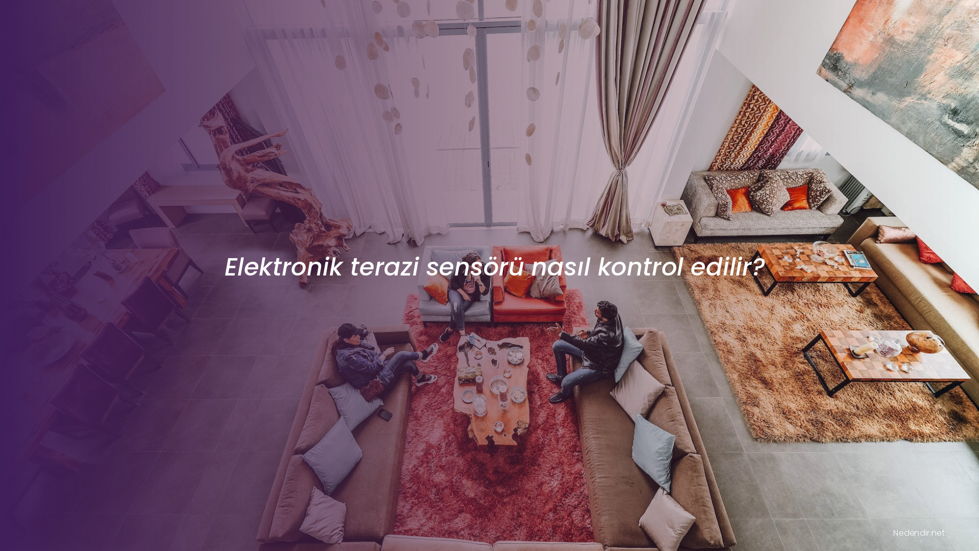 Elektronik terazi sensörü nasıl kontrol edilir?